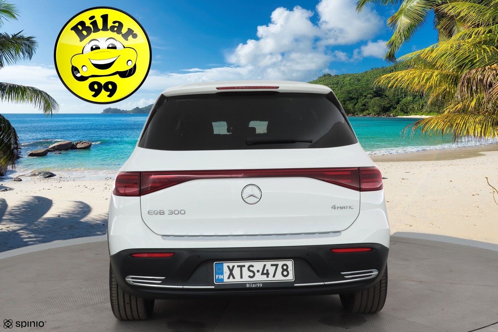 MERCEDES-BENZ EQB 2024 300 4MATIC Progressive * Vakkari / P.kamera / Widescreen / Akuston esilämmitys / Puolinahat / Navi / Ratinlämmitin * - Facelift / Merkkihuollettu - HULLUT AVAJAISHULINAT KORKOTARJOUS 3,29 %