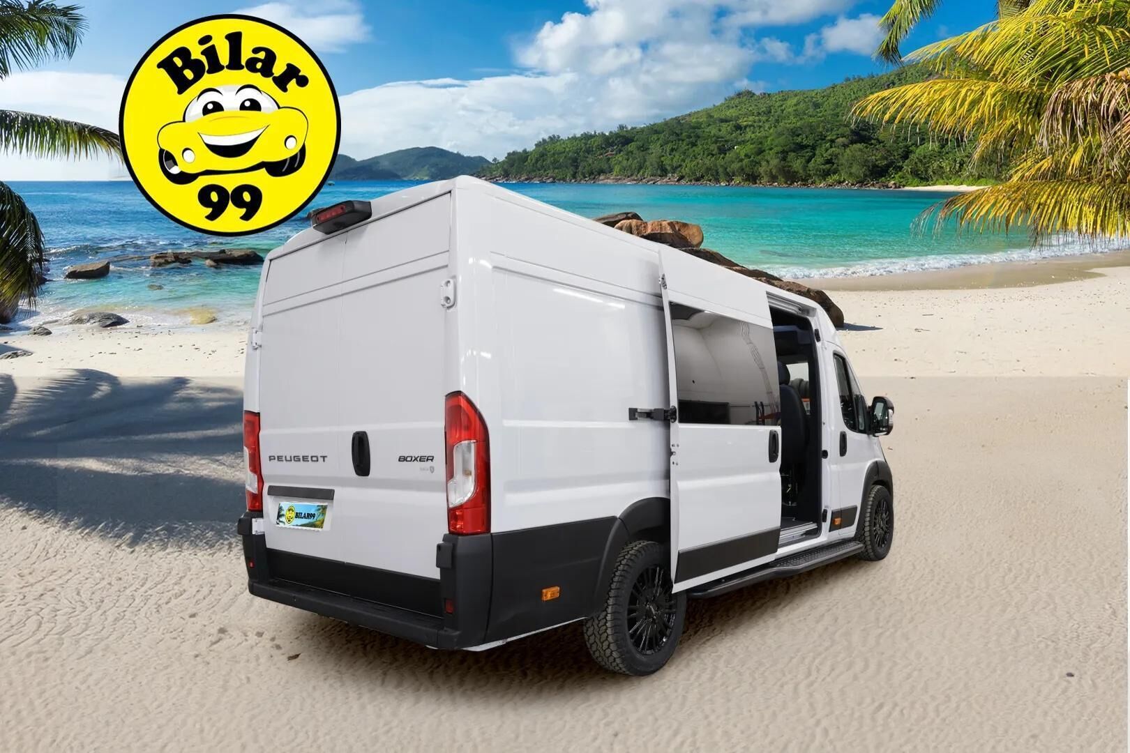 PEUGEOT BOXER 2025 L4H2 180hv Aut 6-P * Sorsa Royal Jatko-ohjaamo / Huippuvarusteltu / Vakkari / P.kamera / Nahat / LED-Lisä / GAS Audio / Navi / 2x Renkaat / ALV * - Keularauta / Kylkiputket / Lisäpitkä / Tehdastakuu voimassa - HULLUT AVAJAISHULINAT KORKOTARJOUS 3,29 %