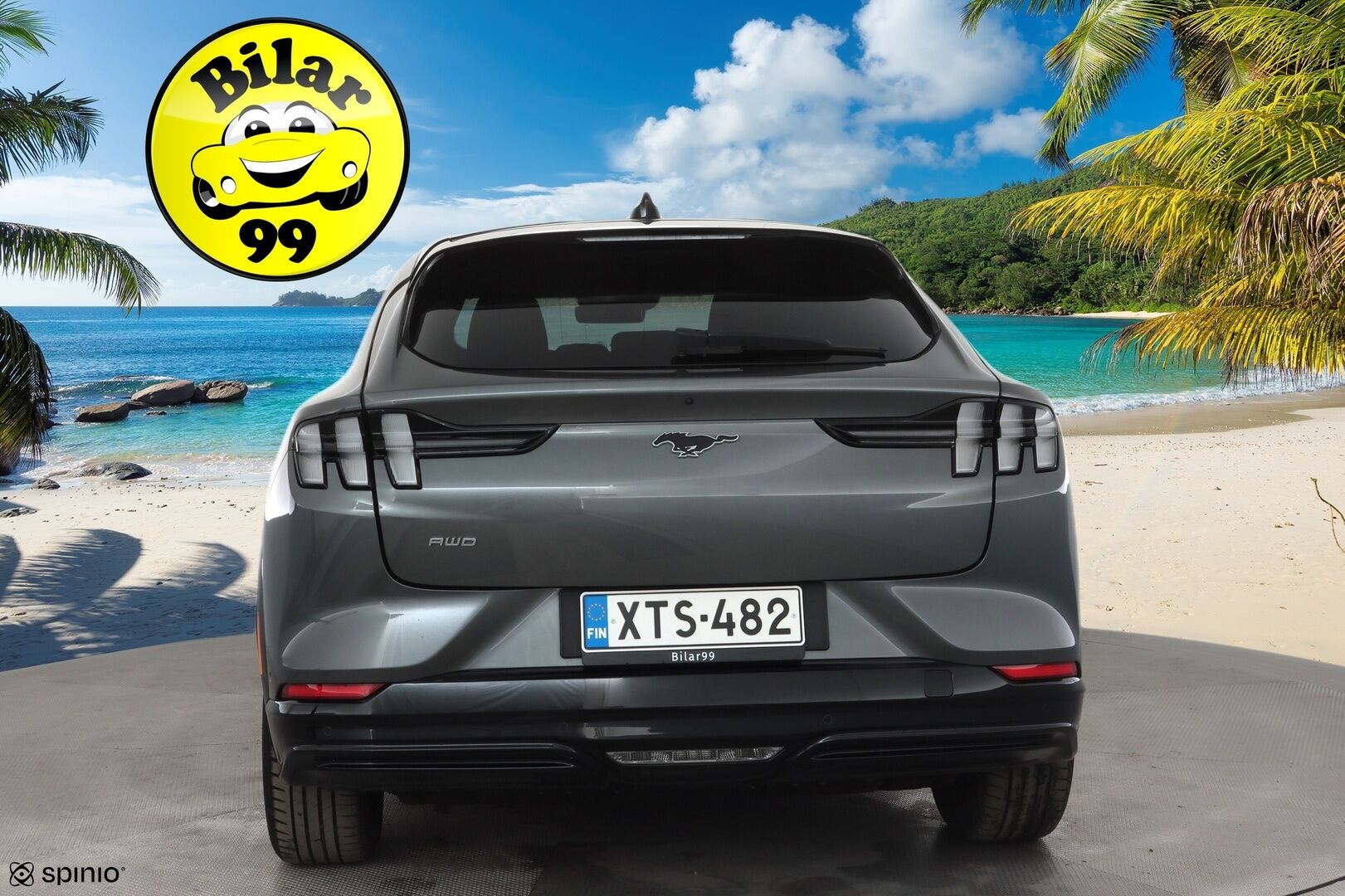 FORD MUSTANG MACH-E 2022 269 AWD * ACC / LED / 360 / Lasikatto / Muistipenkki / B&O / Keyless * - Merkkihuollot - HULLUT AVAJAISHULINAT KORKOTARJOUS 3,29 %