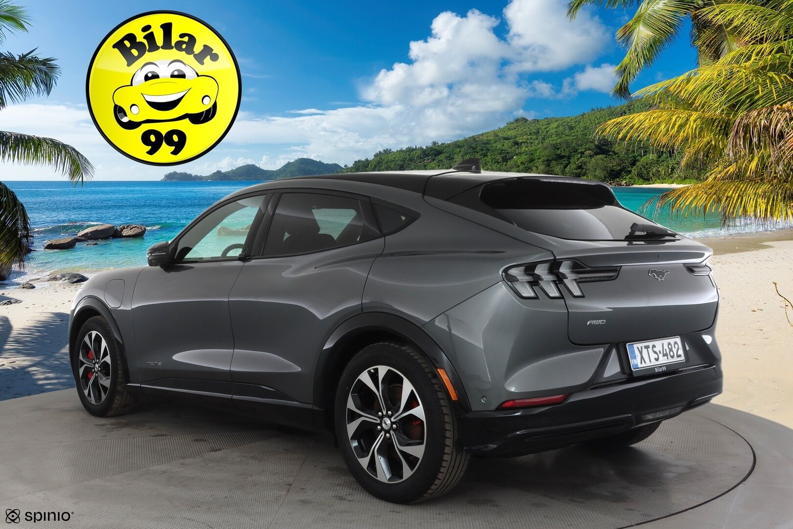 FORD MUSTANG MACH-E 2022 269 AWD * ACC / LED / 360 / Lasikatto / Muistipenkki / B&O / Keyless * - Merkkihuollot - HULLUT AVAJAISHULINAT KORKOTARJOUS 3,29 %