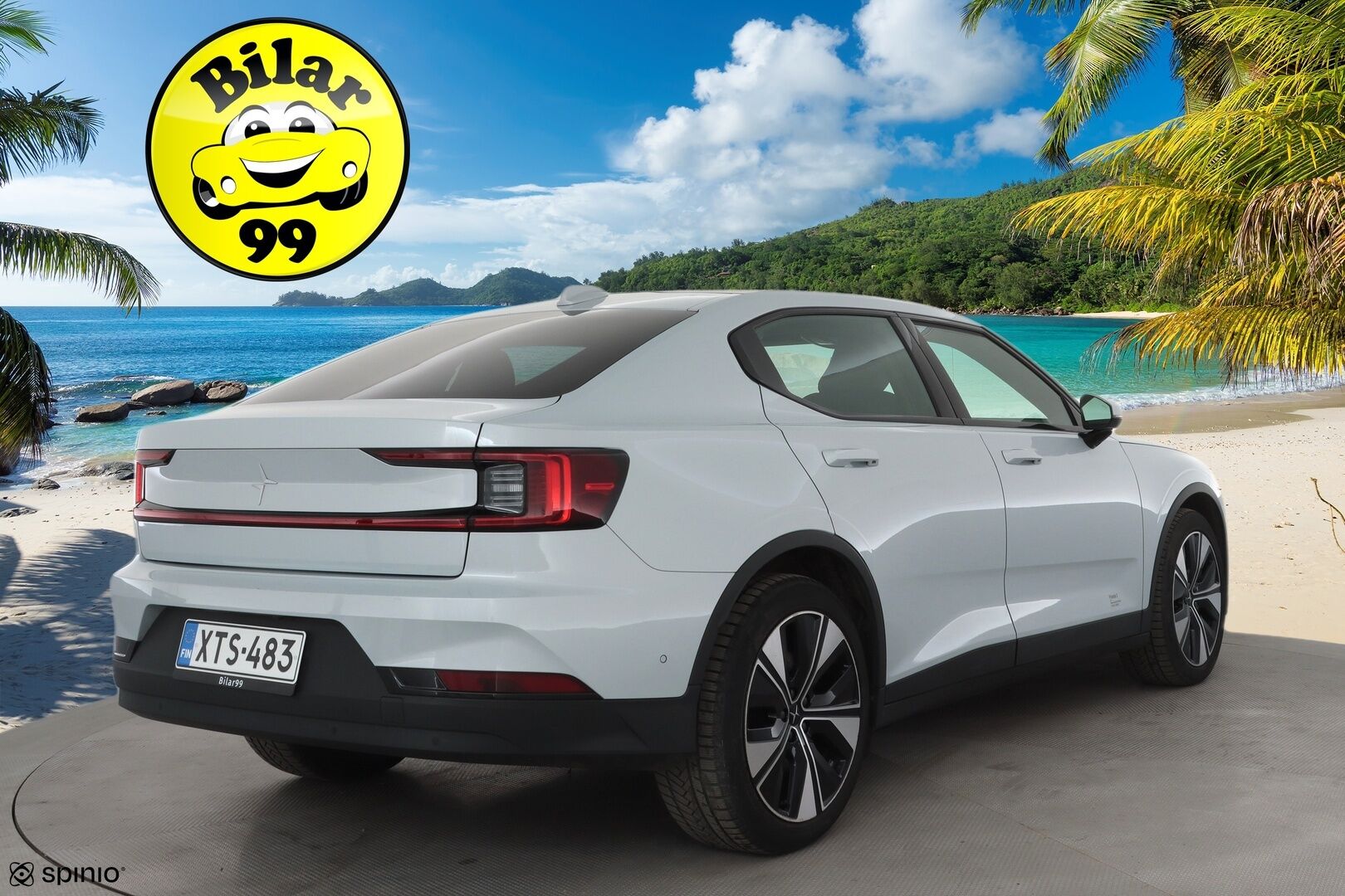 POLESTAR 2 2022 Dual Motor 78 kWh * ACC / H&K / ILP / Pixel LED / Lasikatto / 360° / Muistipenkki / BLIS / Navi / Keyless / Ratinlämmitin * - Kahdet renkaat aluvanteilla / Merkkihuollettu - HULLUT AVAJAISHULINAT KORKOTARJOUS 3,29 %