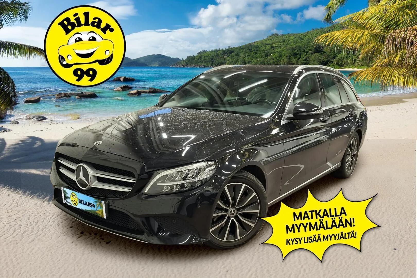 Mercedes-Benz C 2019 Mercedez-Benz C 180 - | Navi | LED High Performance | Vakkari | P.kamera | P.tutkat | Keyless-Go | CarPlay & Android Auto | Sähkösäätöpenkit | Nahkaverhoilu | 2x renkaat aluilla |