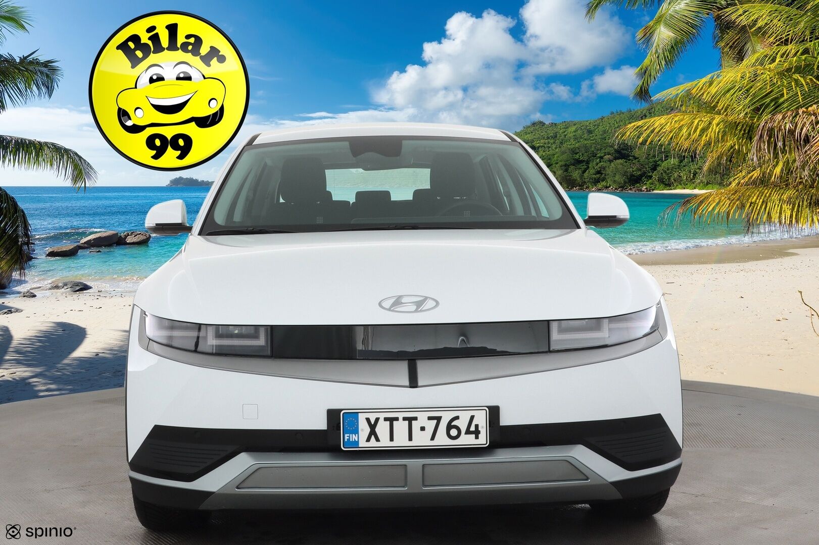 Hyundai IONIQ 5 2023 77 kWh 229 hv Premium * ACC / P.kamera / ILP / LED / Navi / Keyless / Sähköluukku / Sähköpenkki * - Merkkihuollettu