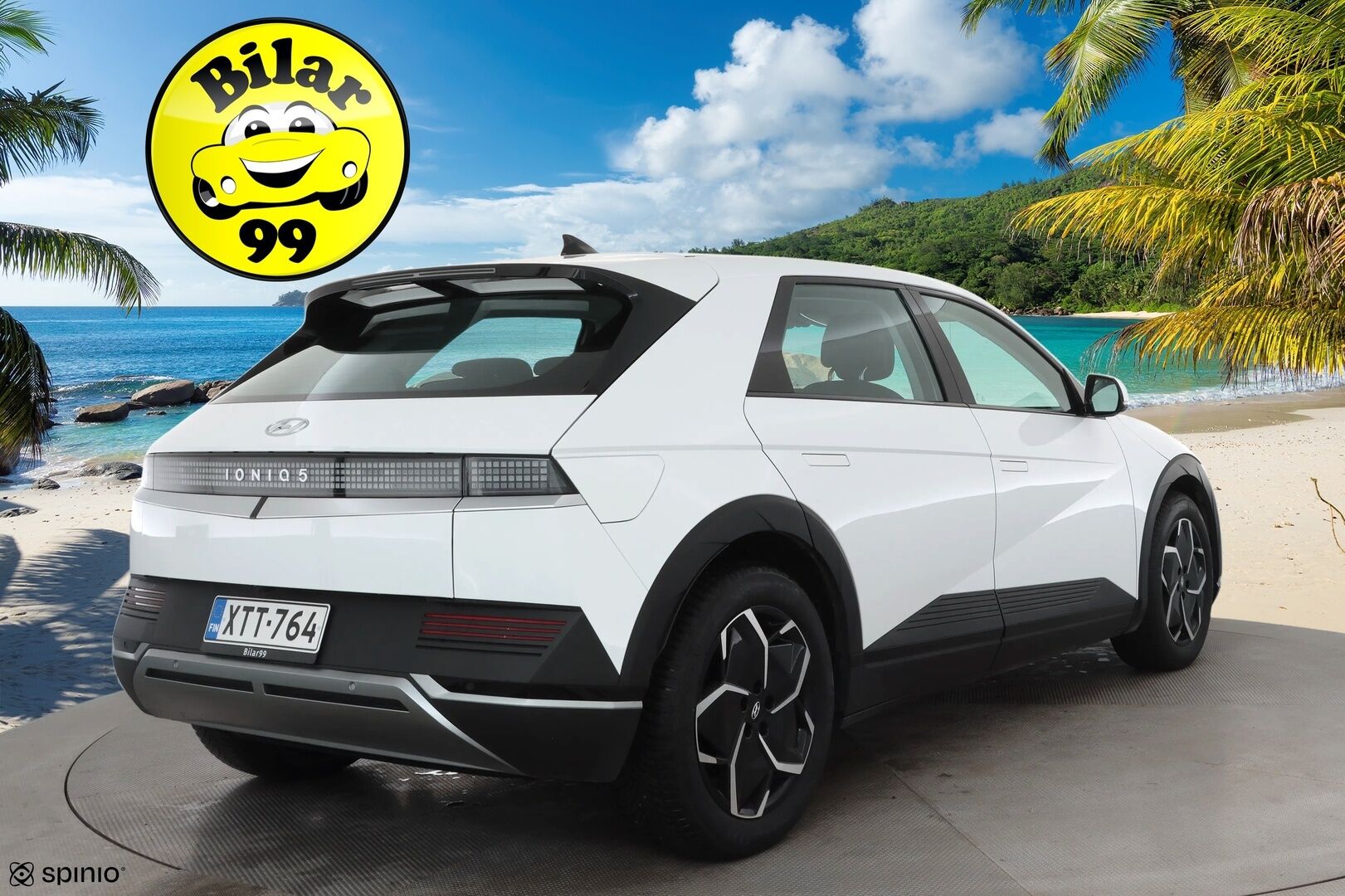 Hyundai IONIQ 5 2023 77 kWh 229 hv Premium * ACC / P.kamera / ILP / LED / Navi / Keyless / Sähköluukku / Sähköpenkki * - Merkkihuollettu