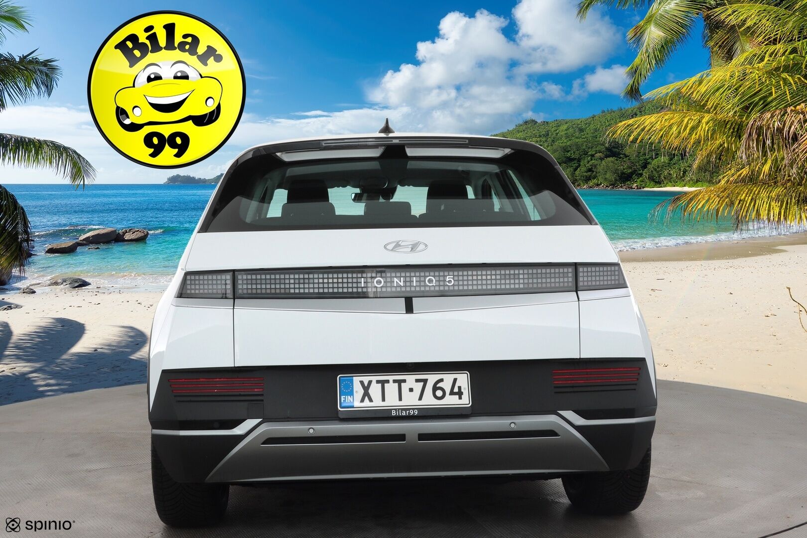 Hyundai IONIQ 5 2023 77 kWh 229 hv Premium * ACC / P.kamera / ILP / LED / Navi / Keyless / Sähköluukku / Sähköpenkki * - Merkkihuollettu