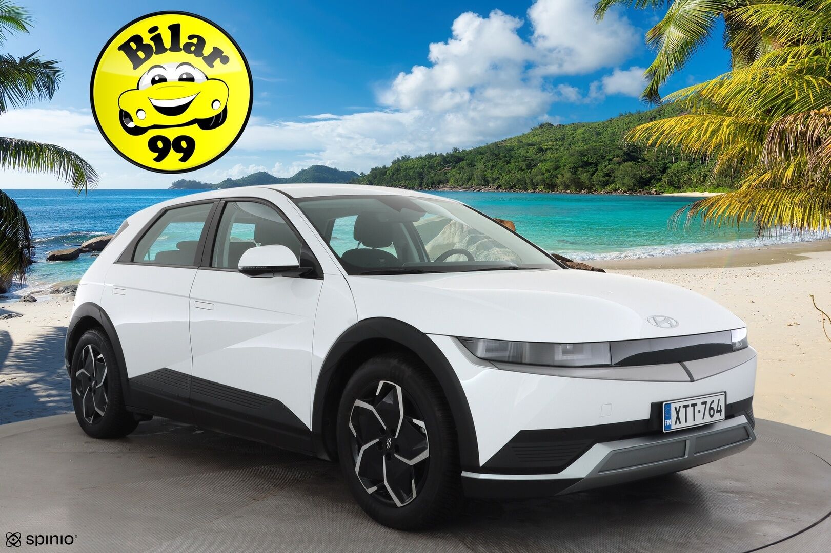 Hyundai IONIQ 5 2023 77 kWh 229 hv Premium * ACC / P.kamera / ILP / LED / Navi / Keyless / Sähköluukku / Sähköpenkki * - Merkkihuollettu