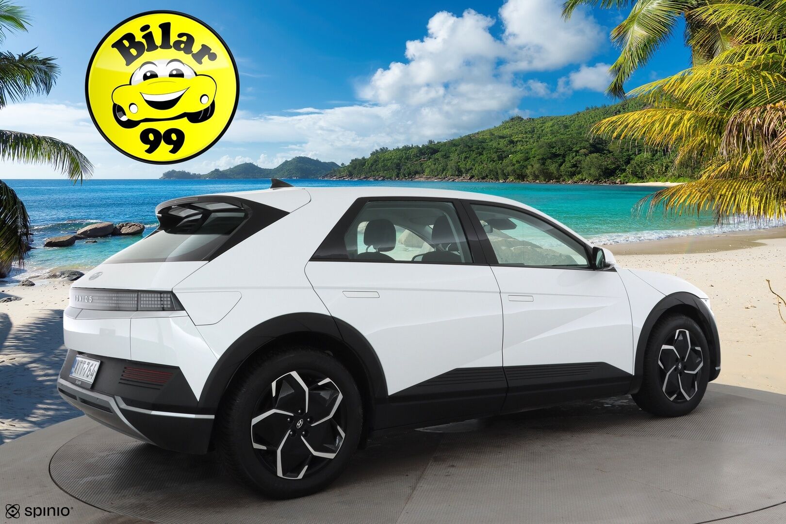 Hyundai IONIQ 5 2023 77 kWh 229 hv Premium * ACC / P.kamera / ILP / LED / Navi / Keyless / Sähköluukku / Sähköpenkki * - Merkkihuollettu