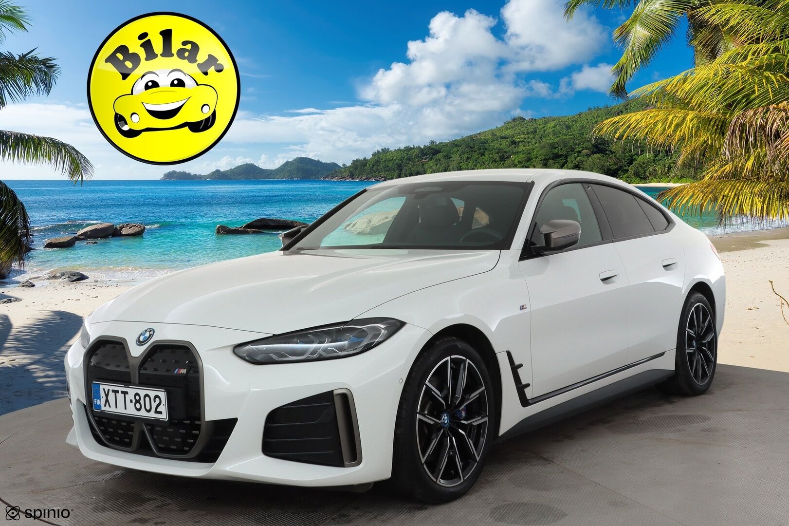 BMW i4 2024 M50 Fully Charged - | ACC | Lisälämmitin | Koukku | Laser Light LED | H/K | P.Kamera | Muistipenkki | Widescreen | Kahdet Renkaat | Merkkihuollettu |