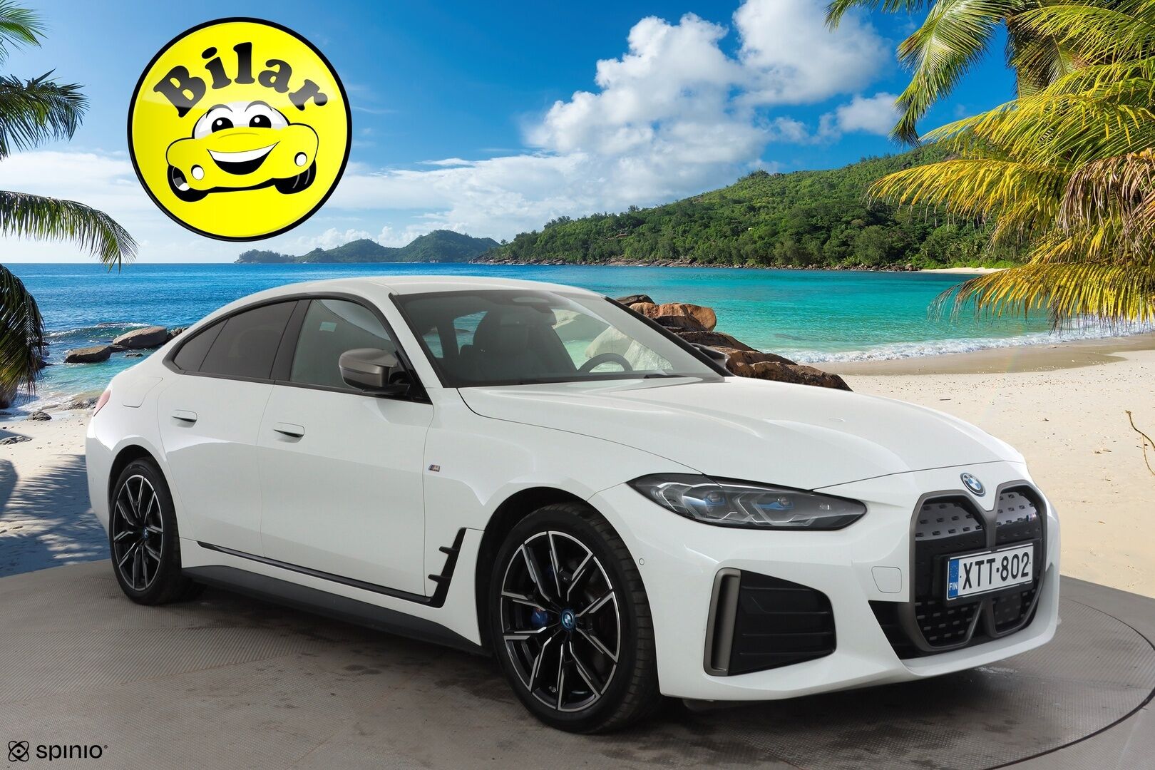 BMW i4 2024 M50 Fully Charged - | ACC | Lisälämmitin | Koukku | Laser Light LED | H/K | P.Kamera | Muistipenkki | Widescreen | Kahdet Renkaat | Merkkihuollettu |