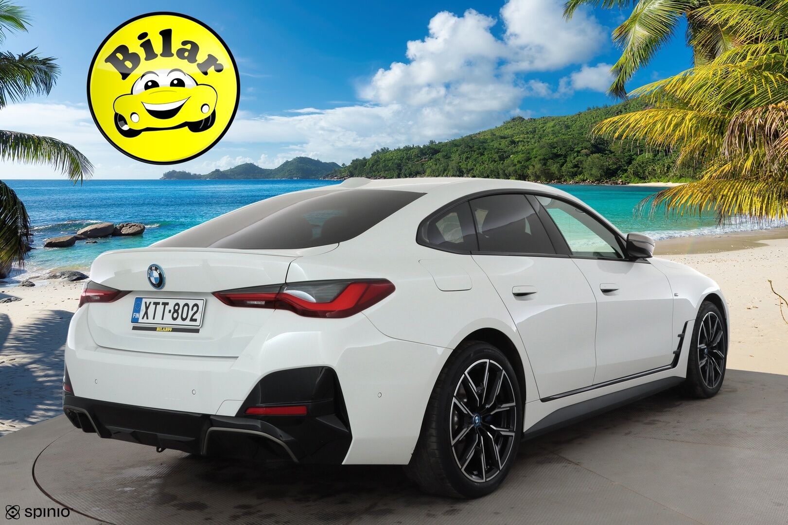 BMW I4 M50 2024 M50 Fully Charged - | ACC | Lisälämmitin | Koukku | Laser Light LED | H/K | P.Kamera | Muistipenkki | Widescreen | Kahdet Renkaat | Merkkihuollettu |