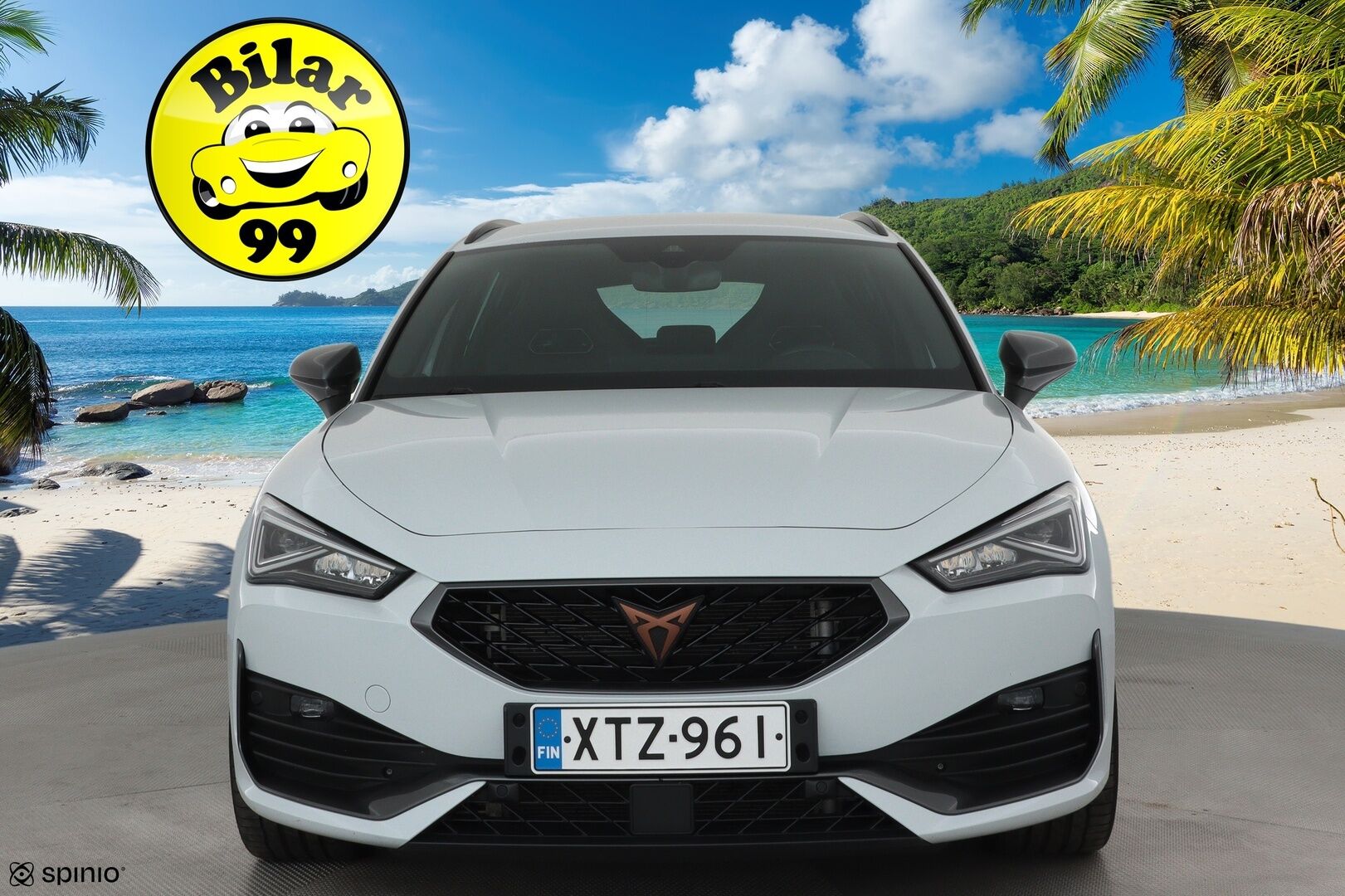 Cupra Leon Sportstourer 2024 VZ 1,4 PHEV 180 kW e-HYBRID DSG **ACC / LED / P.Kamera / Koukku / Navi / Kaistavahti / KeylessGO** - 3,99 % KORKOTARJOUS TÄHÄN AUTOON 14.9. ASTI! - 2x Latauskaapelit / Kahdet Renkaat / Merkkihuollettu!