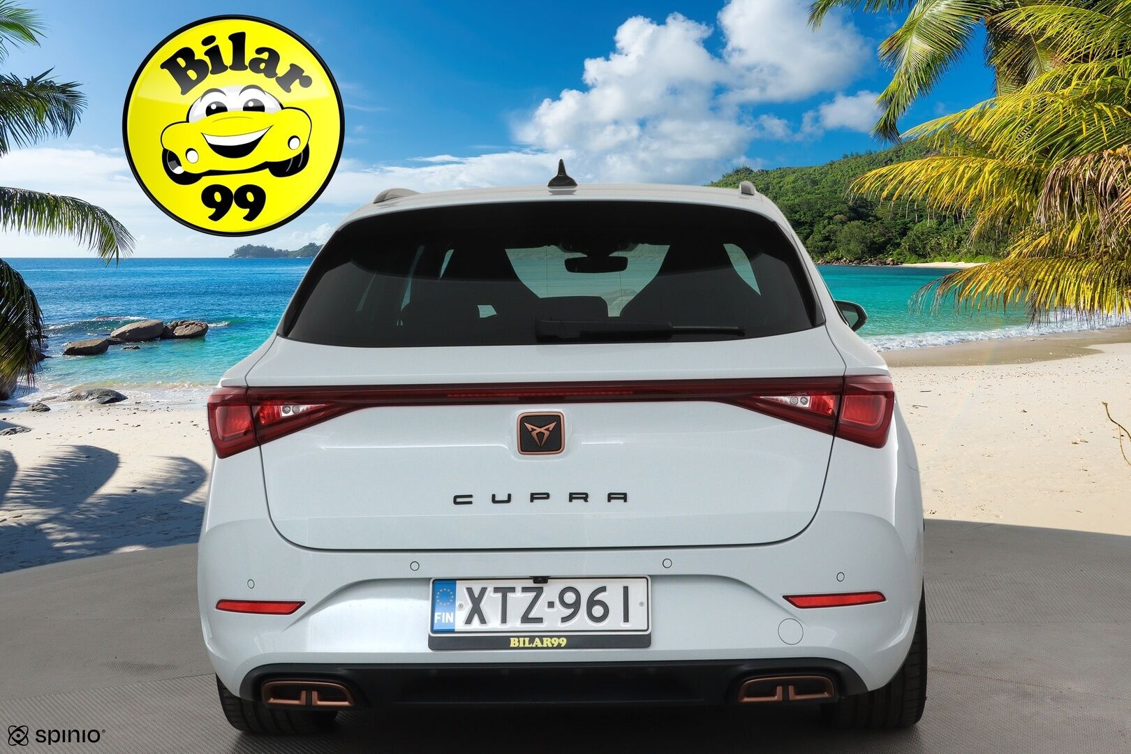 Cupra Leon Sportstourer 2024 VZ 1,4 PHEV 180 kW e-HYBRID DSG **ACC / LED / P.Kamera / Koukku / Navi / Kaistavahti / KeylessGO** - 3,99 % KORKOTARJOUS TÄHÄN AUTOON 14.9. ASTI! - 2x Latauskaapelit / Kahdet Renkaat / Merkkihuollettu!
