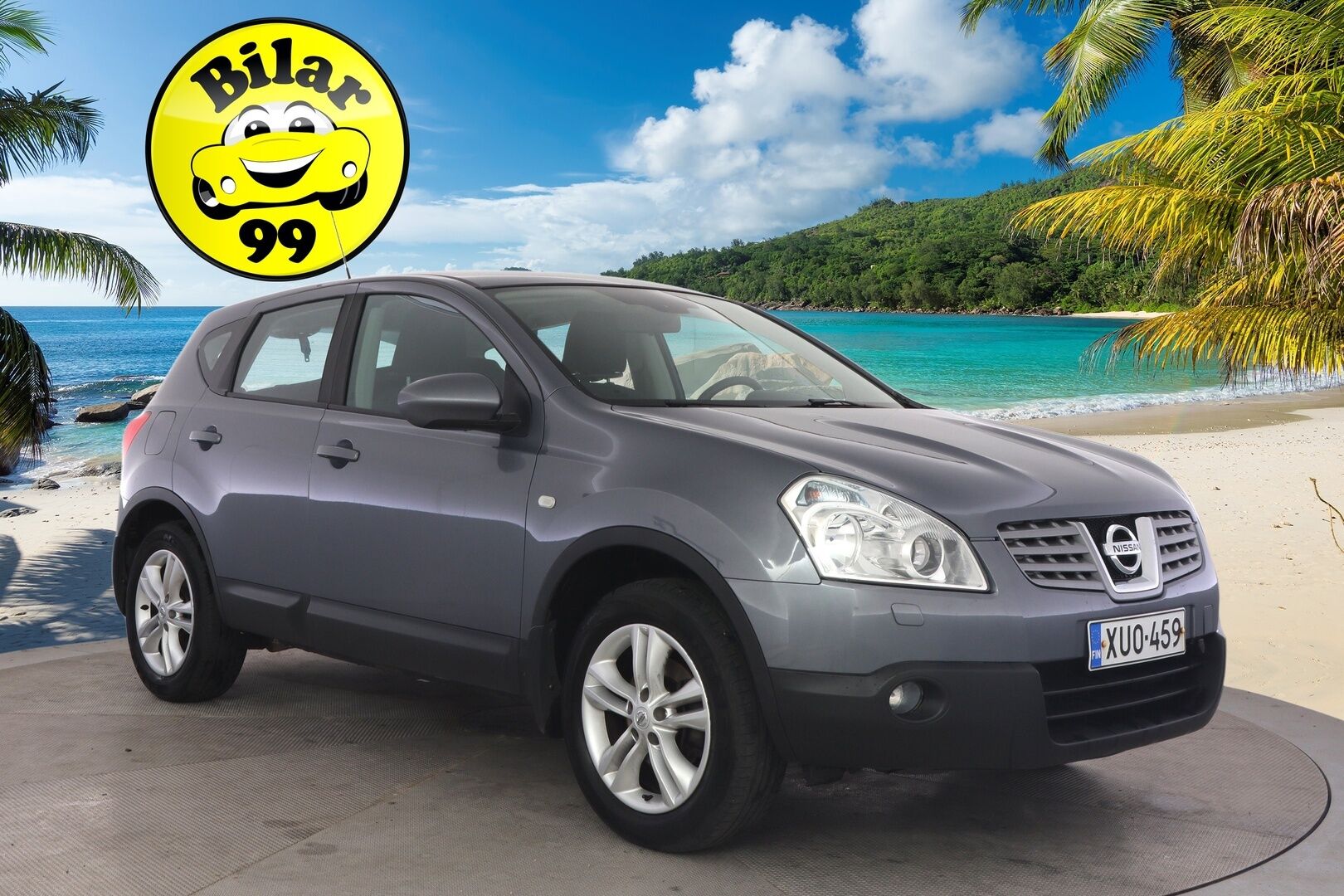 Nissan Qashqai 2009 1,6 Acenta 5MT 4x2 - Huutokaupat.com / Vetokoukku / Katso huollot! / Siisti! 