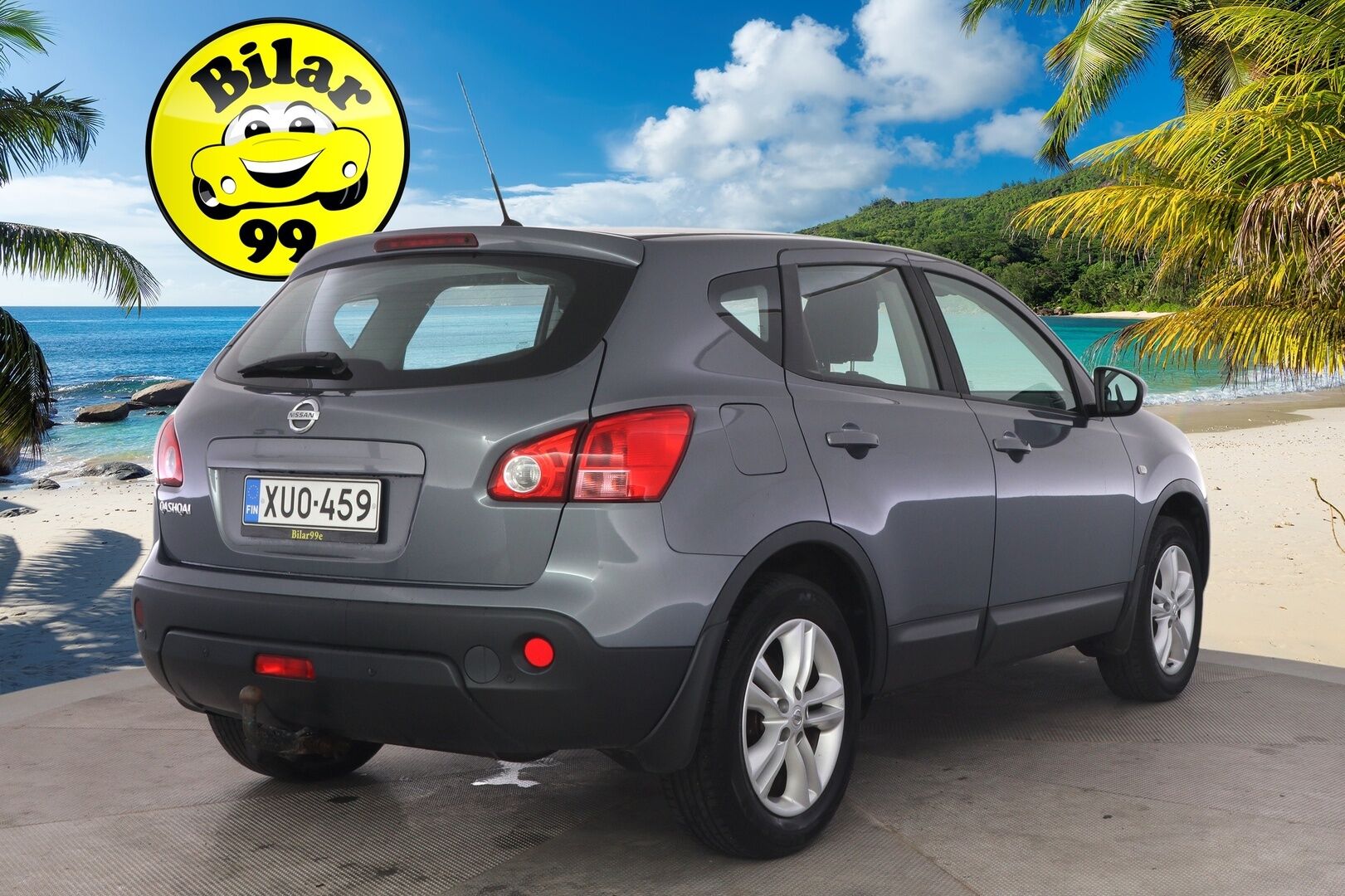Nissan Qashqai 2009 1,6 Acenta 5MT 4x2 - Huutokaupat.com / Vetokoukku / Katso huollot! / Siisti! 