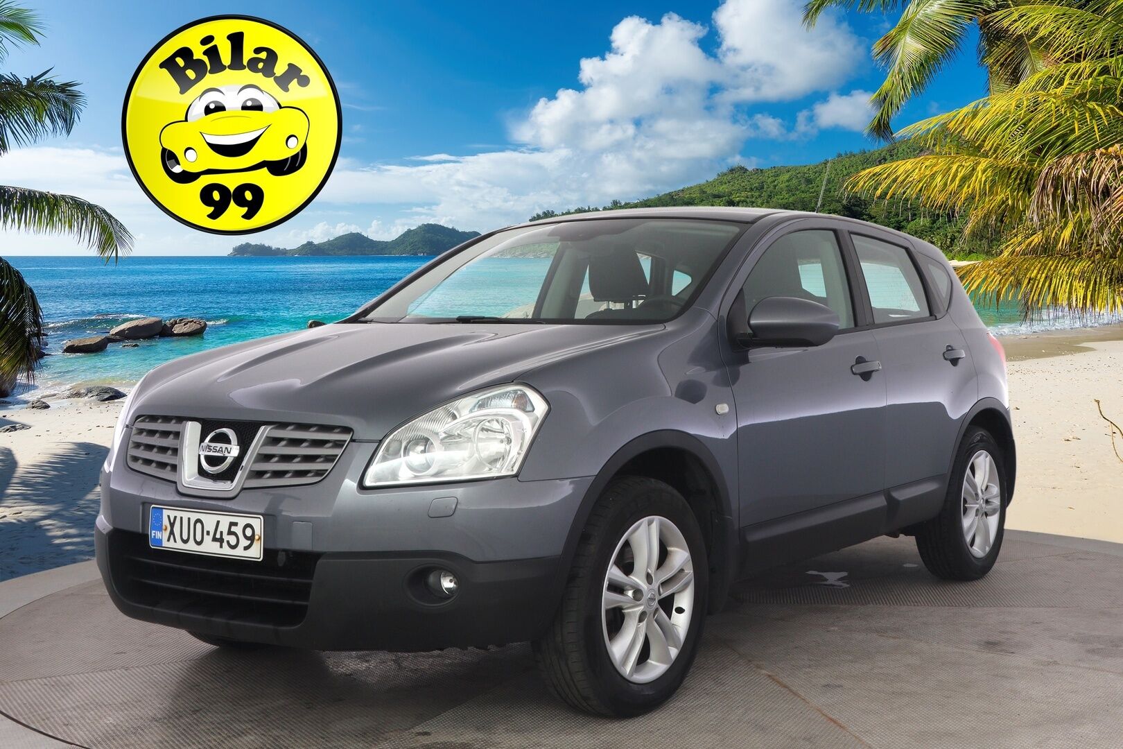 Nissan Qashqai 2009 1,6 Acenta 5MT 4x2 - Huutokaupat.com / Vetokoukku / Katso huollot! / Siisti! 