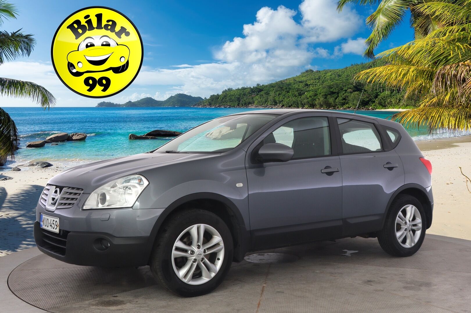Nissan Qashqai 2009 1,6 Acenta 5MT 4x2 - Huutokaupat.com / Vetokoukku / Katso huollot! / Siisti! 