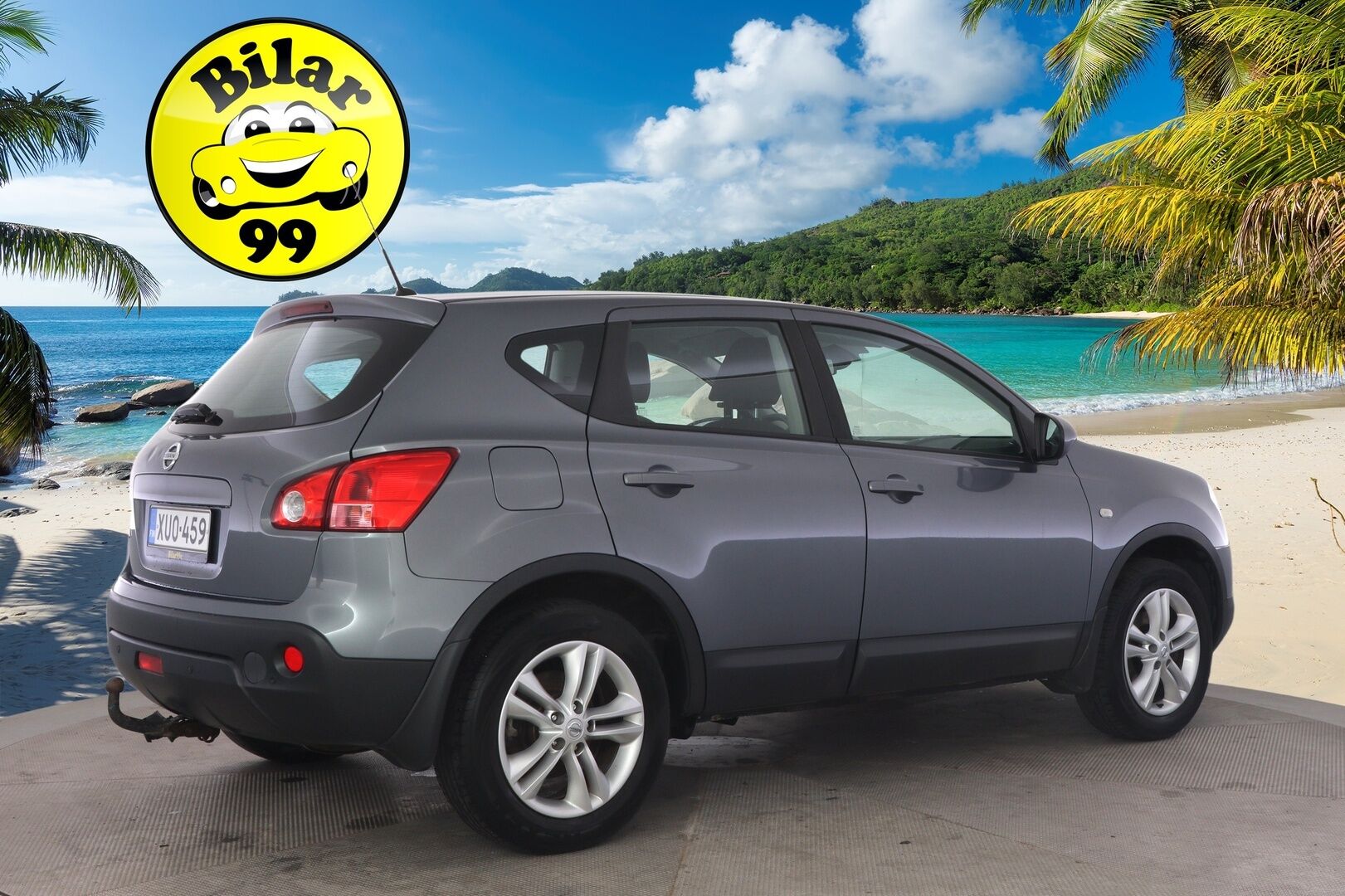 Nissan Qashqai 2009 1,6 Acenta 5MT 4x2 - Huutokaupat.com / Vetokoukku / Katso huollot! / Siisti! 