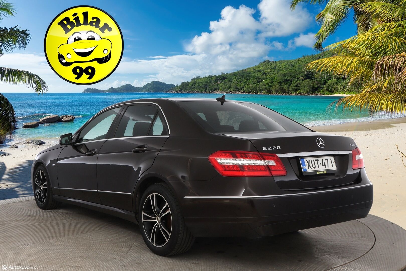 Mercedes-Benz E 2009 220 CDI BE A Avantgarde - Kattoluukku / Ruskea Nahkasisusta / Aktiiviset Xenonit / Vakkari / Peruutustutkat / Lohko & Sisäpistoke / 2x Fiksut renkaat aluvantein!