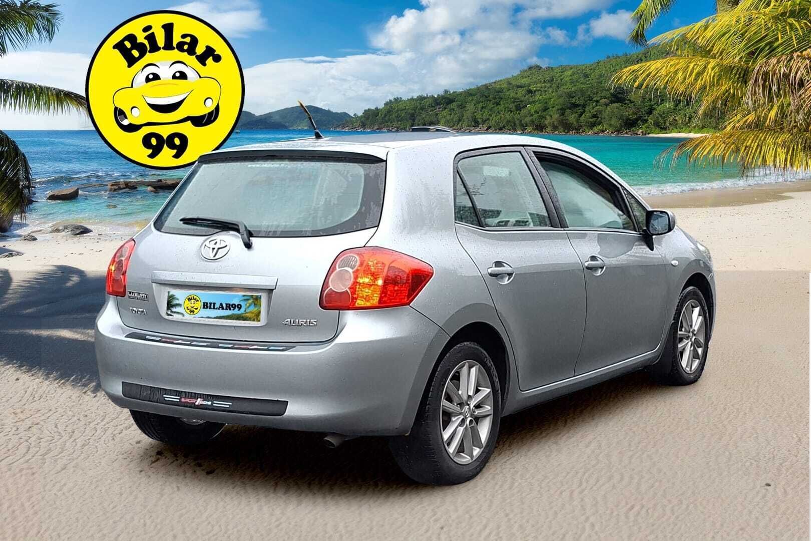 Toyota Auris 2009 1,6 Dual VVT-i Linea Sol Blue 5ov - | Suomi-auto | Lohkolämmitin sisäpistokkeella | 2x Alumiinivanteet ja renkaat | Automaattinen ilmastointi |