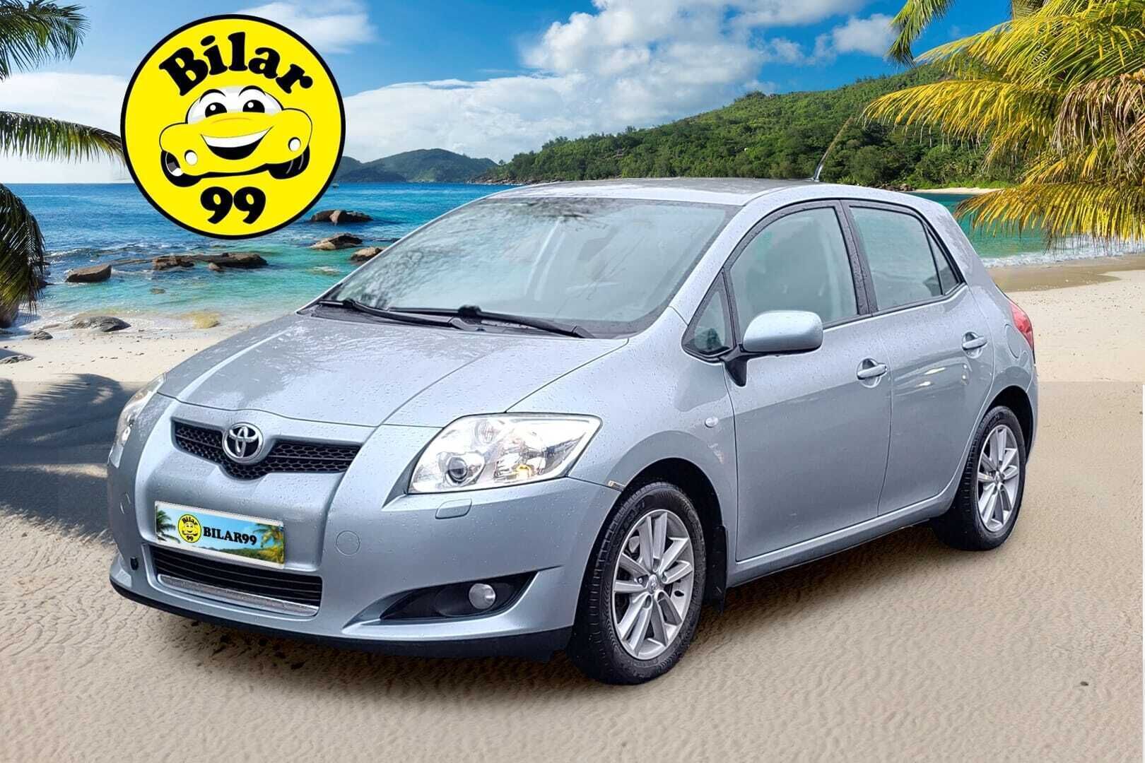 Toyota Auris 2009 1,6 Dual VVT-i Linea Sol Blue 5ov - | Suomi-auto | Lohkolämmitin sisäpistokkeella | 2x Alumiinivanteet ja renkaat | Automaattinen ilmastointi |