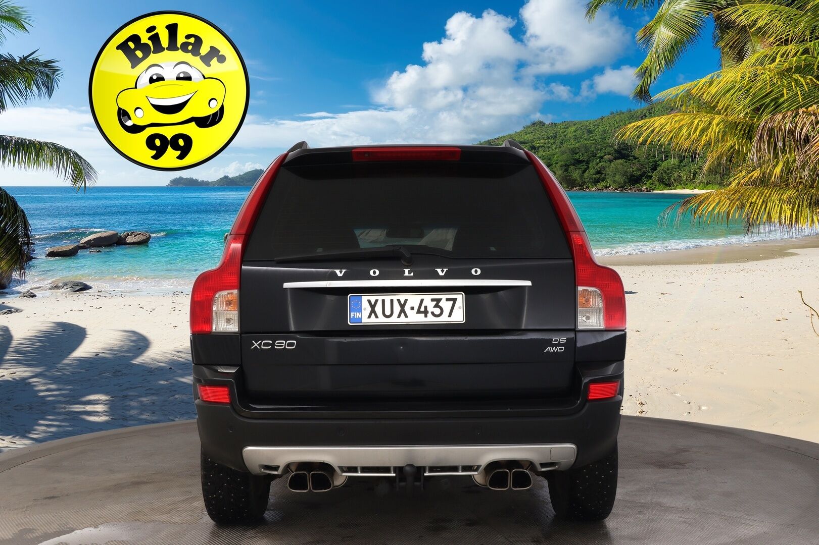 Volvo XC90 2010 D5 AWD R-Design aut * / 7 Paikkanen / Webasto / Koukku / Vakionopeudensäädin / Nahkasisusta / Muistipenkki * - Volvo High Performance Audio / 2x Avain / Todella siisti 