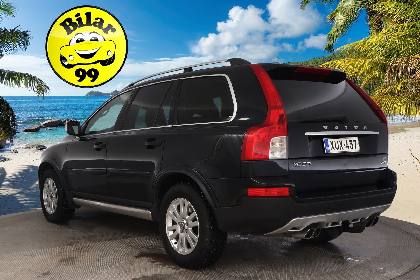Volvo XC90 2010 D5 AWD R-Design aut * / 7 Paikkanen / Webasto / Koukku / Vakionopeudensäädin / Nahkasisusta / Muistipenkki * - Volvo High Performance Audio / 2x Avain / Todella siisti 