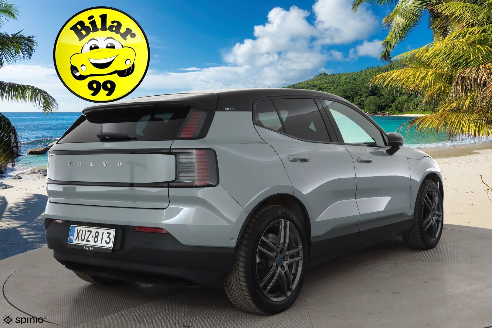 Volvo EX30 2024 Twin Performance Ultra * ILP / Koukku / Lasikatto / Pilot Assist / H&K / 360 / LED / Muistipenkki * - Merkkihuollot / Kahdet renkaat aluvanteilla