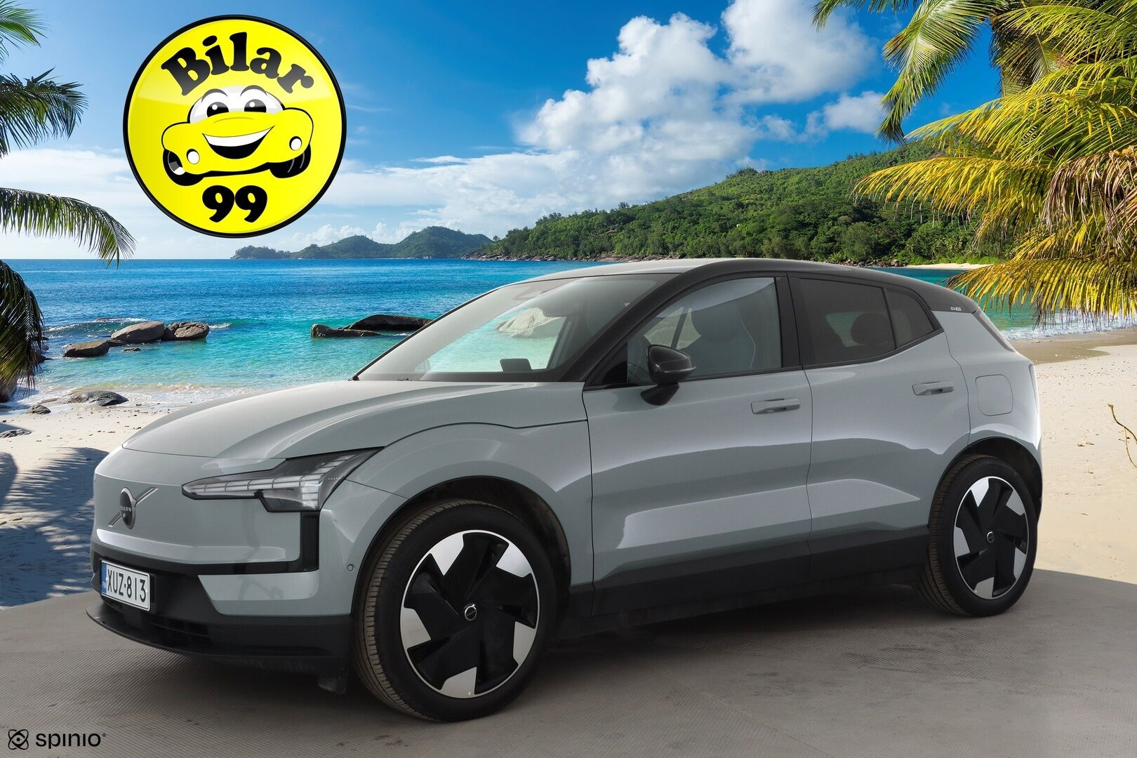 Volvo EX30 2024 Twin Performance Ultra * ILP / Koukku / Lasikatto / Pilot Assist / H&K / 360 / LED / Muistipenkki * - Merkkihuollot / Kahdet renkaat aluvanteilla