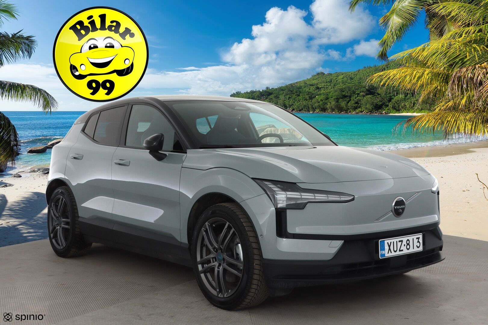 Volvo EX30 2024 Twin Performance Ultra * ILP / Koukku / Lasikatto / Pilot Assist / H&K / 360 / LED / Muistipenkki * - Merkkihuollot / Kahdet renkaat aluvanteilla