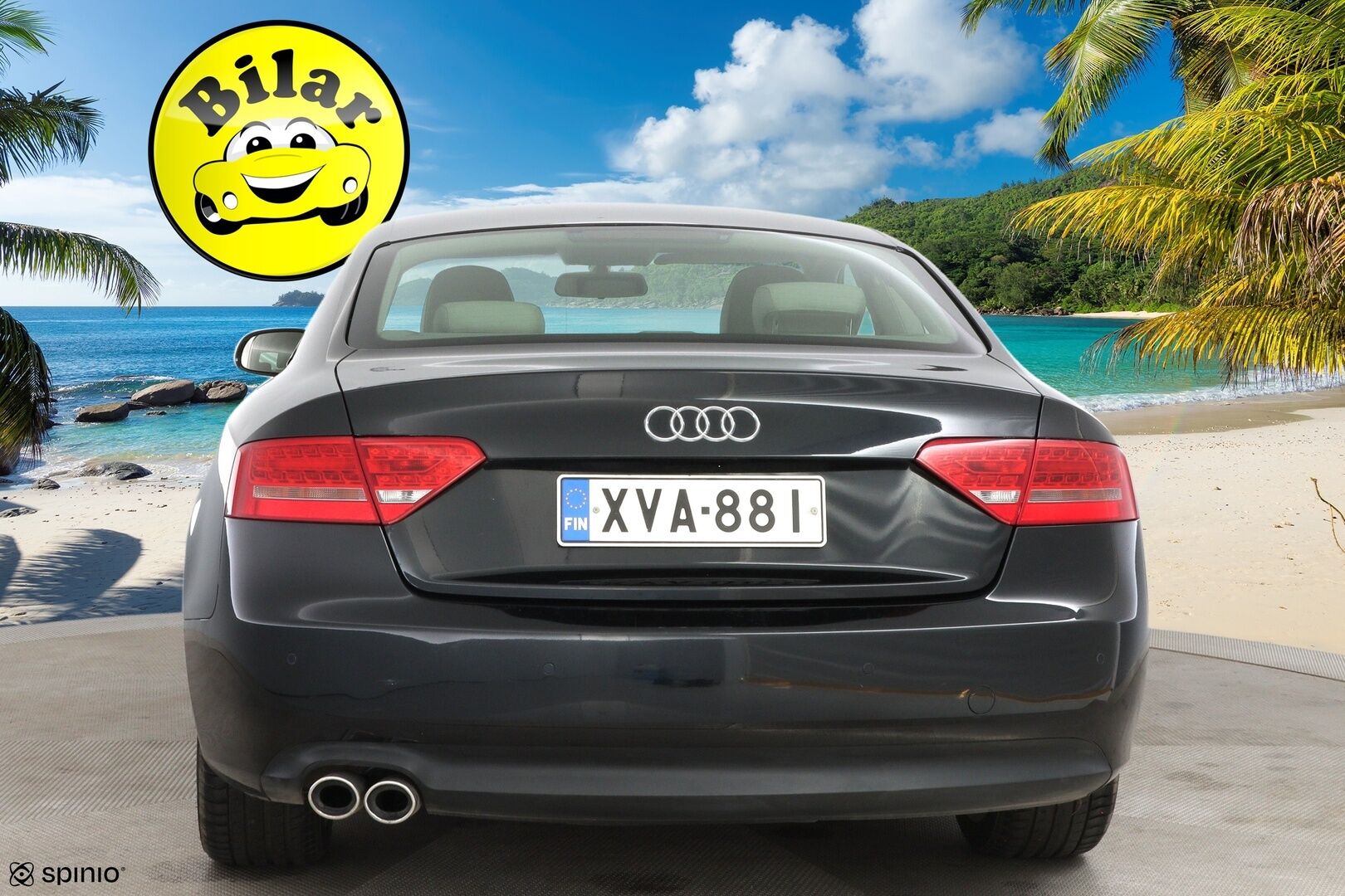 Audi A5 2010 Coupé 2,0 TFSI  132 kW Start-Stop Myydään huutokaupat.com - Suomi-auto | Huoltokirja | Webasto kaukosäädöllä | Digimittaristo | Xenon-ajovalot | Vaalea nahkasisusta | Vakionopeudensäädin | Tutkat | Myydään huutokaupat.com 