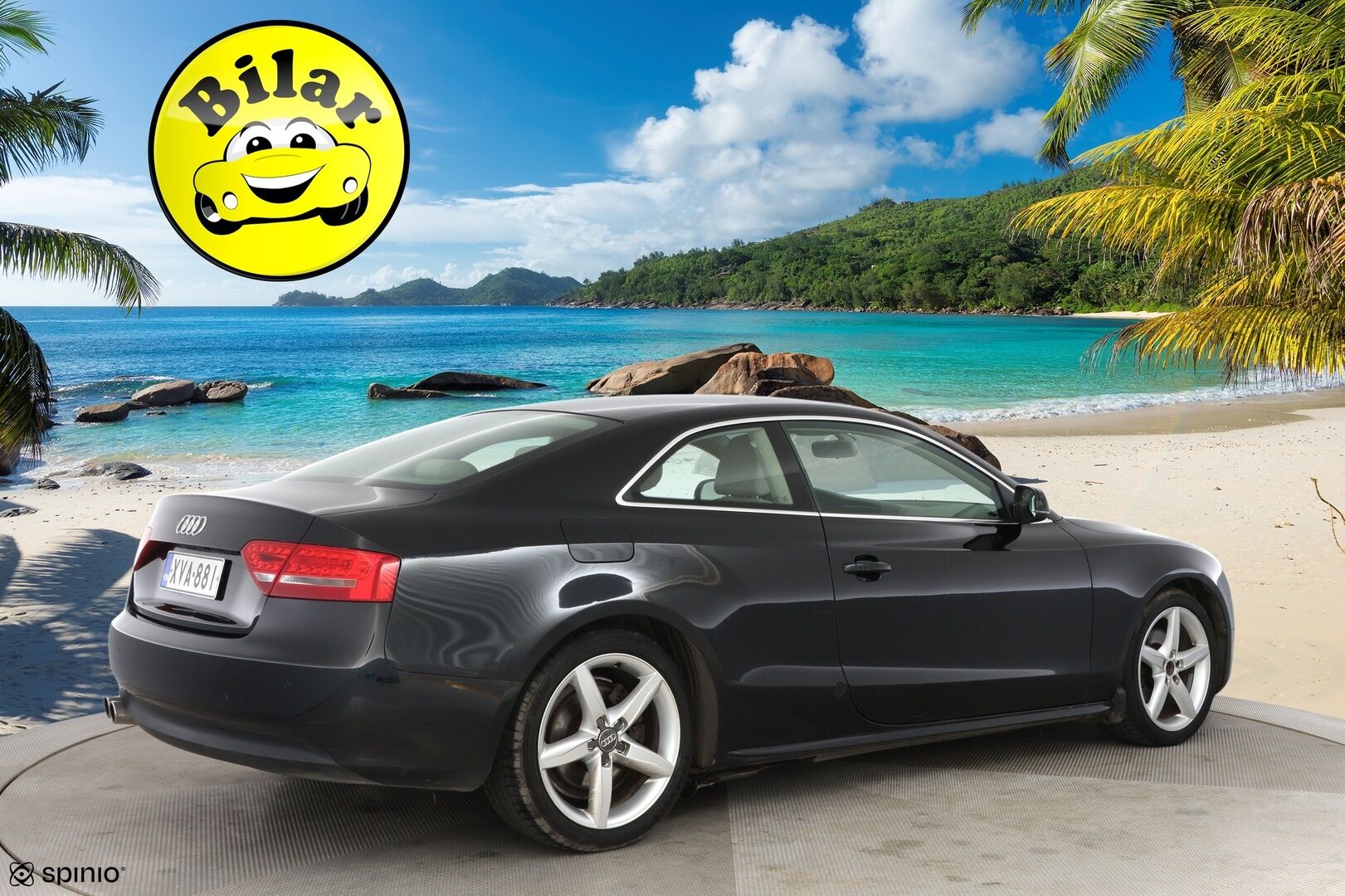 Audi A5 2010 Coupé 2,0 TFSI  132 kW Start-Stop Myydään huutokaupat.com - Suomi-auto | Huoltokirja | Webasto kaukosäädöllä | Digimittaristo | Xenon-ajovalot | Vaalea nahkasisusta | Vakionopeudensäädin | Tutkat | Myydään huutokaupat.com 