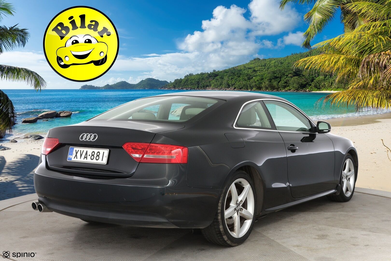Audi A5 2010 Coupé 2,0 TFSI  132 kW Start-Stop Myydään huutokaupat.com - Suomi-auto | Huoltokirja | Webasto kaukosäädöllä | Digimittaristo | Xenon-ajovalot | Vaalea nahkasisusta | Vakionopeudensäädin | Tutkat | Myydään huutokaupat.com 