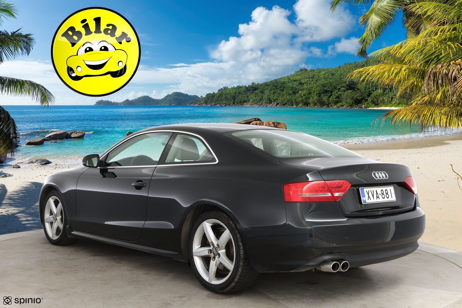 Audi A5 2010 Coupé 2,0 TFSI  132 kW Start-Stop Myydään huutokaupat.com - Suomi-auto | Huoltokirja | Webasto kaukosäädöllä | Digimittaristo | Xenon-ajovalot | Vaalea nahkasisusta | Vakionopeudensäädin | Tutkat | Myydään huutokaupat.com 