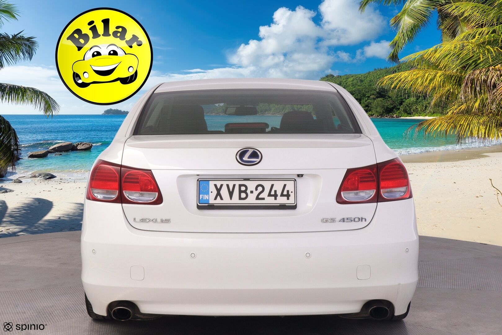 Lexus GS 2008 450h Sedan - | ACC | Keyless Go | Mark Levinson | Navi | Kattoluukku | P.kamera | Adapt. alusta | S.luukku |