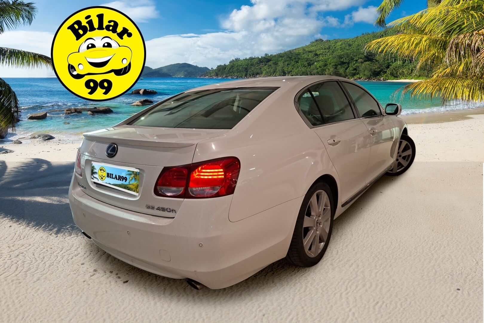 Lexus GS 2008 450h Sedan - | ACC | Keyless Go | Mark Levinson | Navi | Kattoluukku | P.kamera | Adapt. alusta | S.luukku |