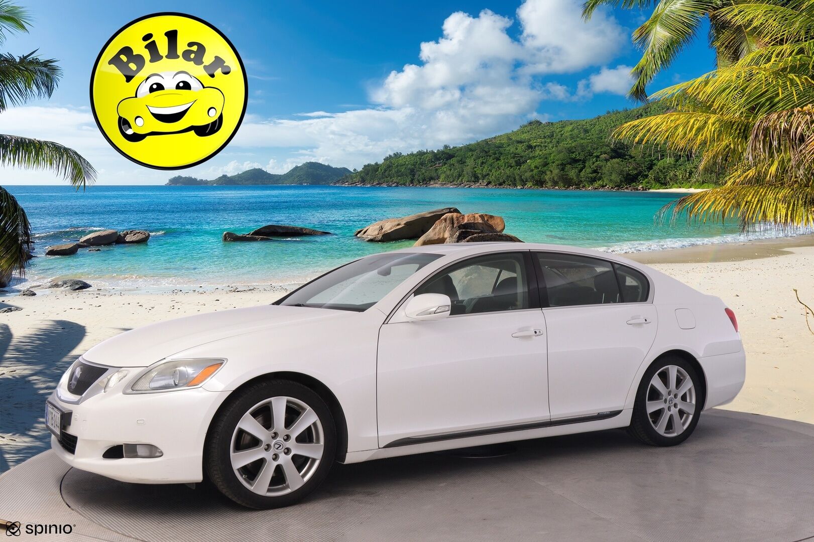 Lexus GS 2008 450h Sedan - | ACC | Keyless Go | Mark Levinson | Navi | Kattoluukku | P.kamera | Adapt. alusta | S.luukku |