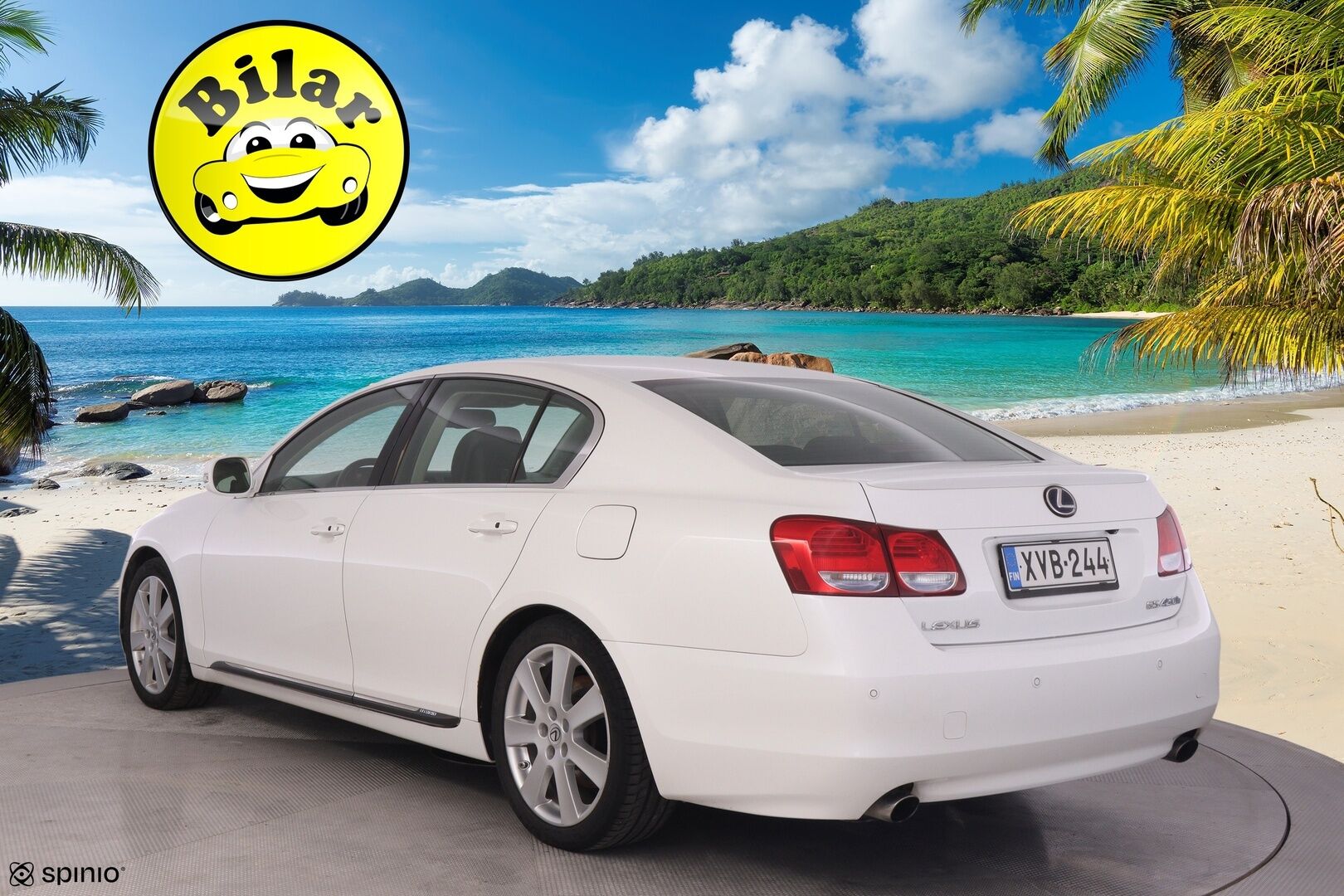 Lexus GS 2008 450h Sedan - | ACC | Keyless Go | Mark Levinson | Navi | Kattoluukku | P.kamera | Adapt. alusta | S.luukku |