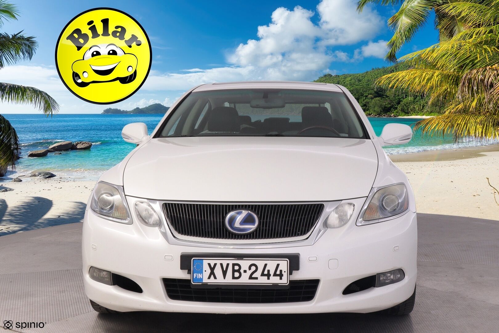 Lexus GS 2008 450h Sedan - | ACC | Keyless Go | Mark Levinson | Navi | Kattoluukku | P.kamera | Adapt. alusta | S.luukku |