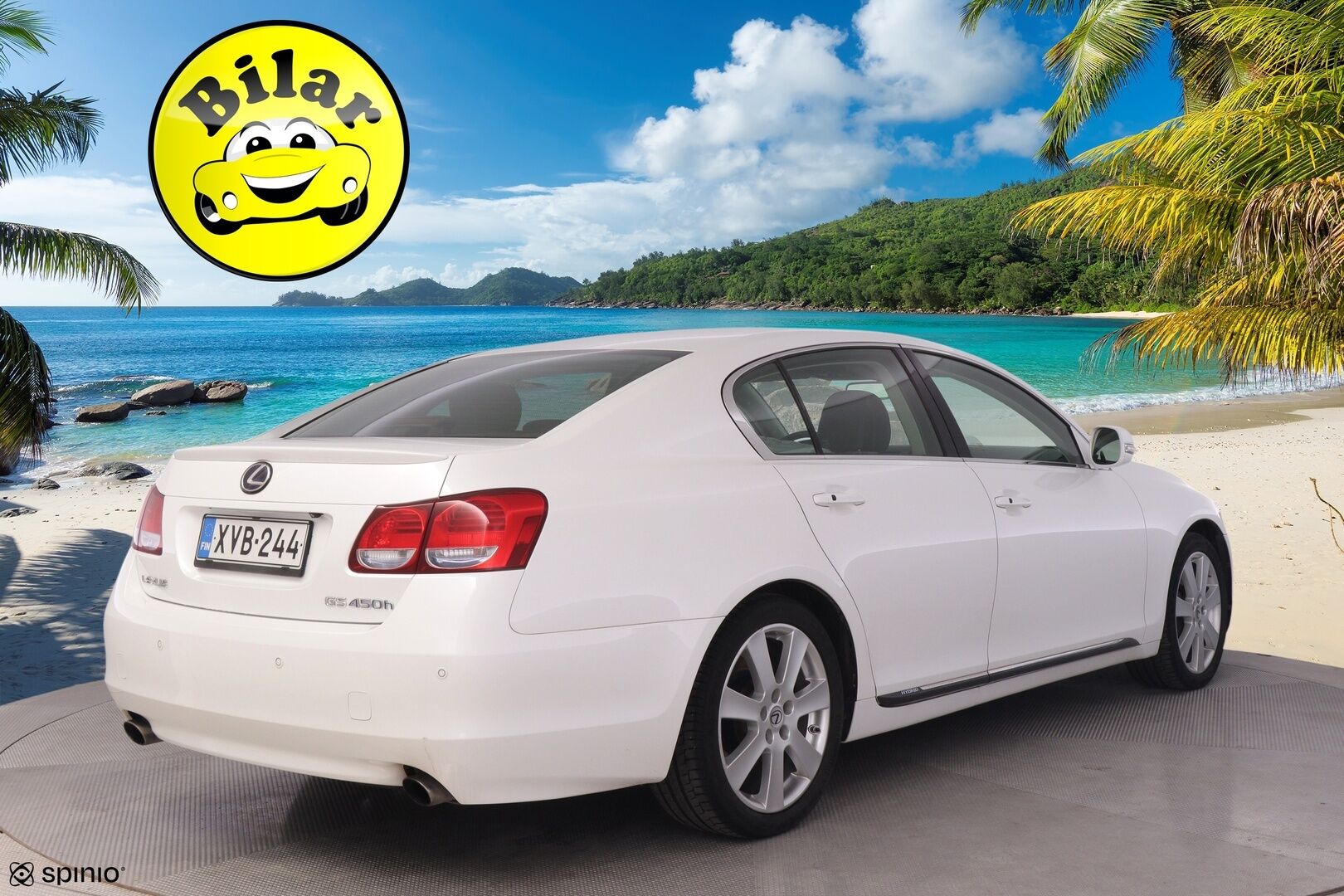 Lexus GS 2008 450h Sedan - | ACC | Keyless Go | Mark Levinson | Navi | Kattoluukku | P.kamera | Adapt. alusta | S.luukku |