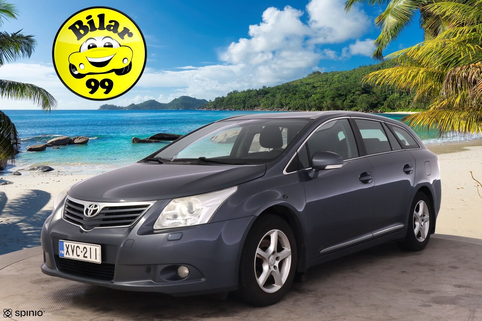 Toyota Avensis 2010 1,8 Valvematic Linea Sol Wagon - YritysOutlet - Myydään vain yrityksille