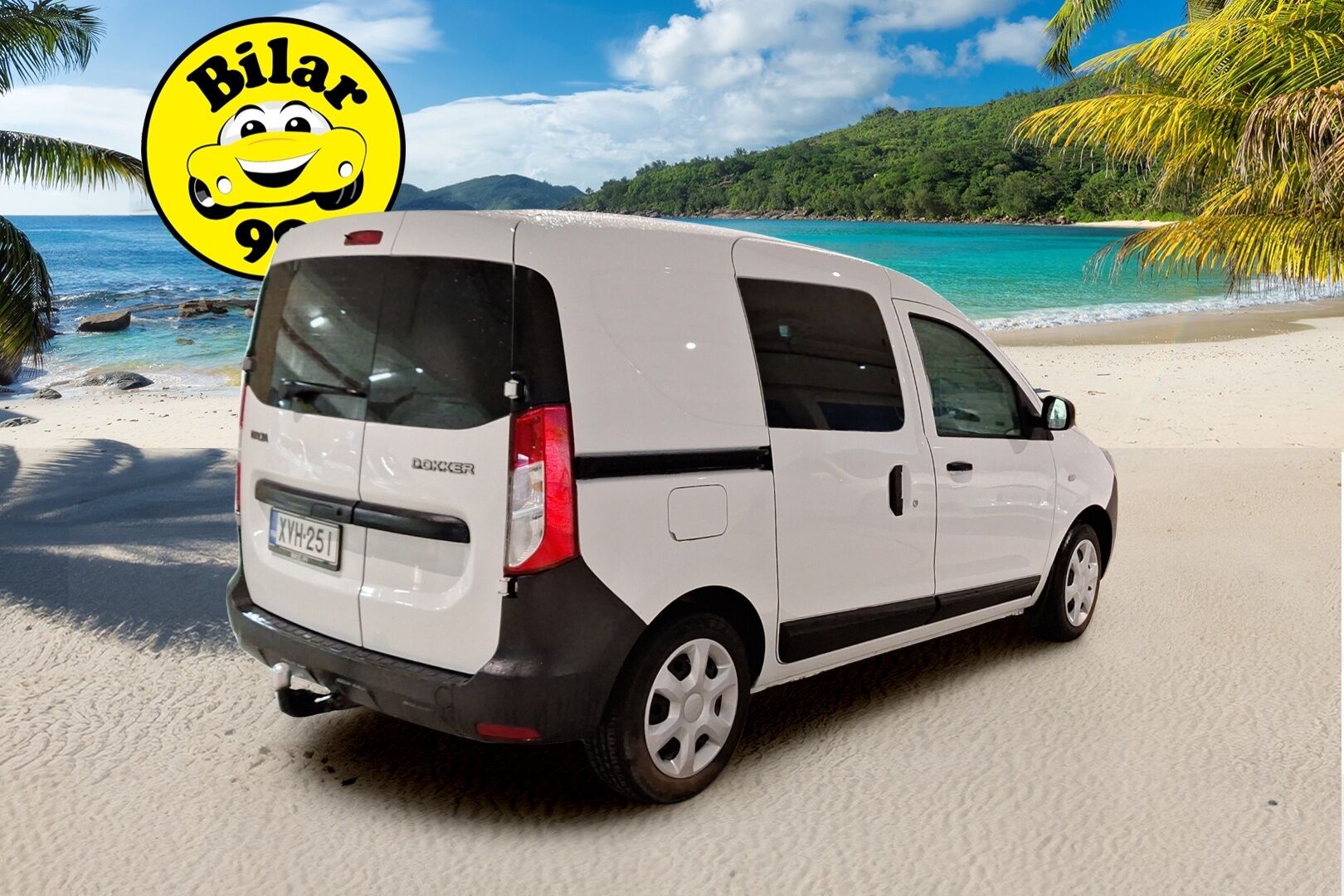Dacia Dokker Van 2014 dCi 90 Ambiance 3,3m3 ** Koukku / Vakkari / Lohko / Kahdet renkaat** - Erittäin hyvin huollettu / Hihna vaihdettu / Todella siisti!