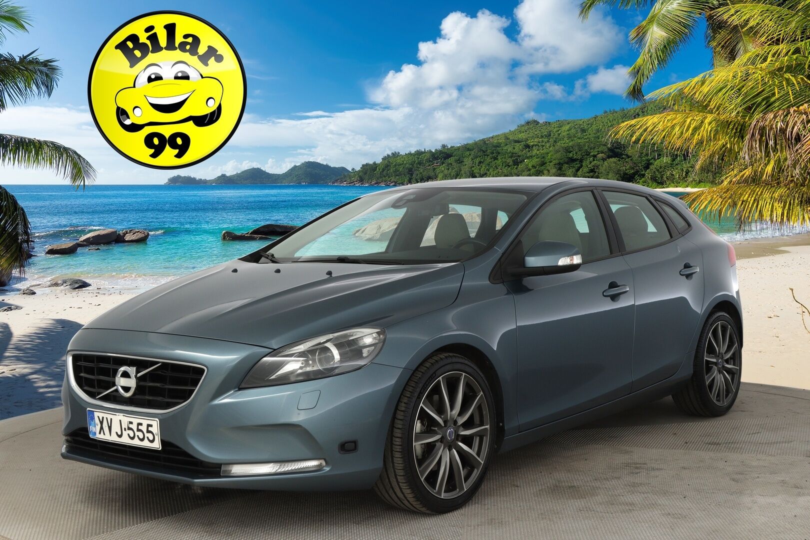 Volvo V40 2014 D2 Business aut *Nahkasisusta/  Tutka/  BT/  Aktiiviset Xenon ajovalot* - 2x vanteet uudet kesärenkaat ja hyvät nastat /  Jakopää tehty 03/2023   / Vakkari / Suomiauto
