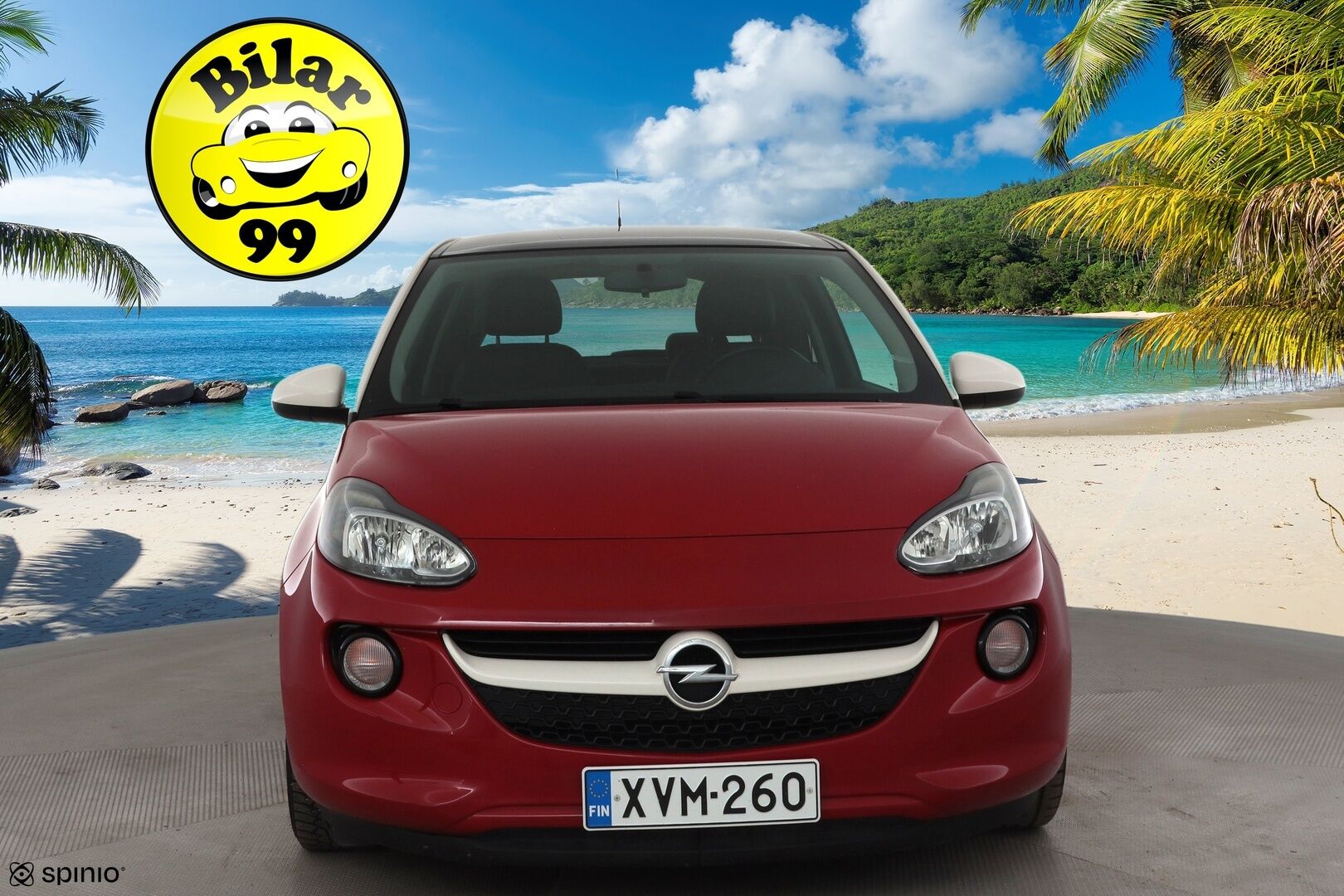 Opel Adam 2014 3-ov Glam 1,4 ecoFLEX 64kW MT5 * Vakkari / Bluetooth / Lasikatto / Puolinahat / Aut.Ilmastointi / Ratinlämmitys * - Suomi-auto - HULLUT BLACKWEEK JATKOT - KORKOTARJOUS 2,49%