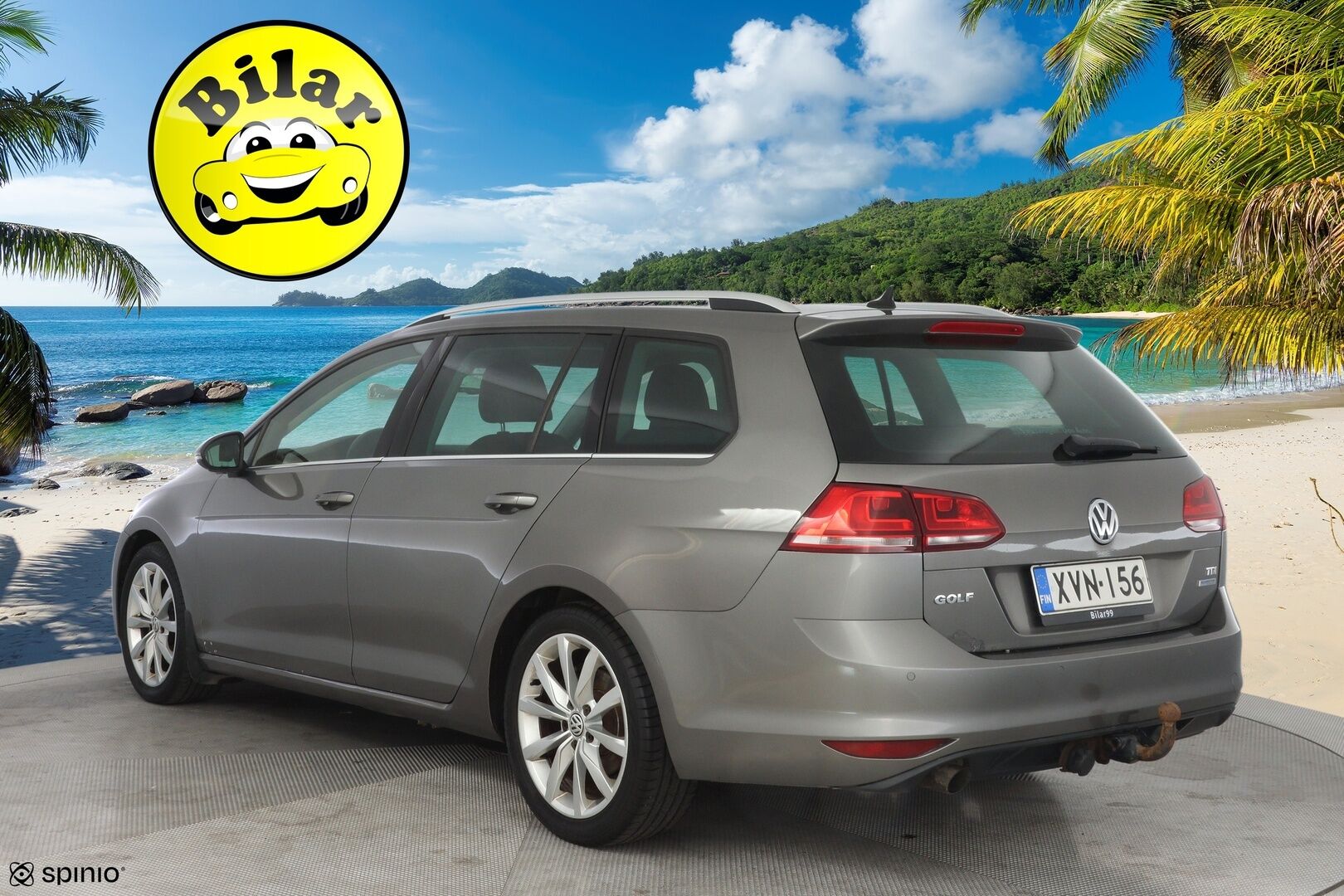 Volkswagen Golf 2014 Variant Highline 1,6 TDI 77 kW (105 hv) BlueMotion Technology DSG-automaatti - ACC | Webasto | Navi | Tutkat | Koukku | Juuri huollettu | Juuri katsaastettu | 2x renkaat aluvantein 