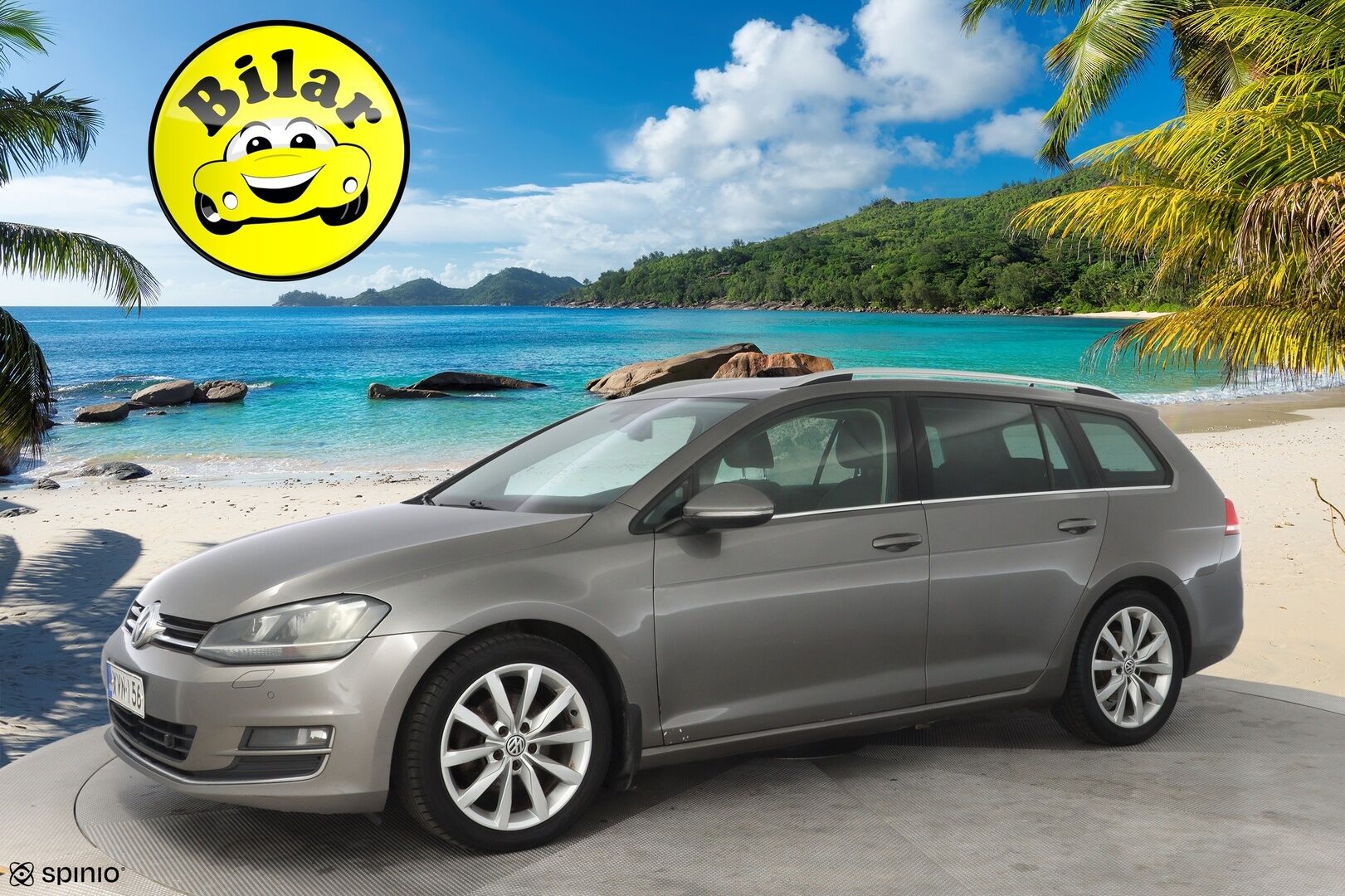 Volkswagen Golf 2014 Variant Highline 1,6 TDI 77 kW (105 hv) BlueMotion Technology DSG-automaatti - ACC | Webasto | Navi | Tutkat | Koukku | Juuri huollettu | Juuri katsaastettu | 2x renkaat aluvantein 