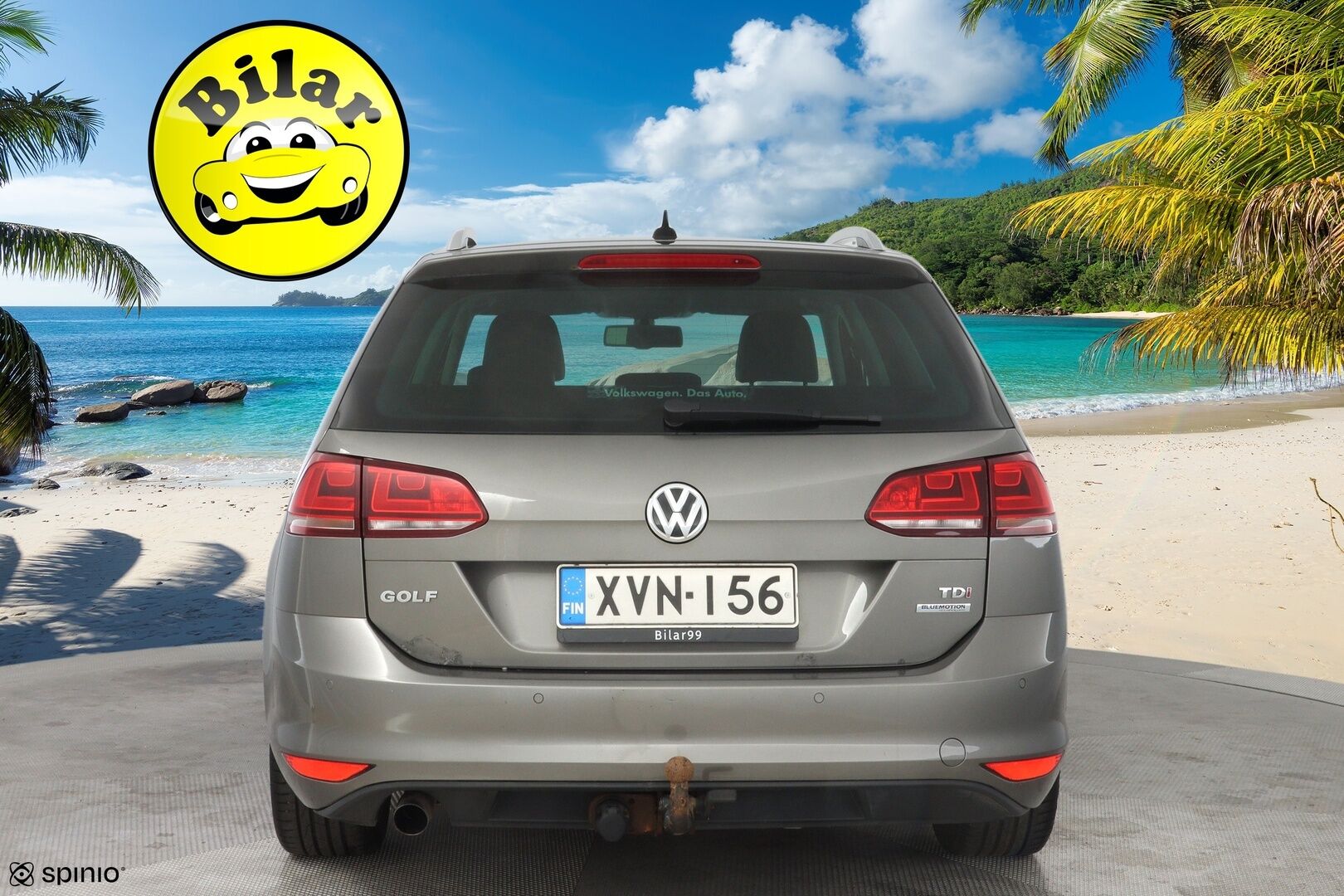 Volkswagen Golf 2014 Variant Highline 1,6 TDI 77 kW (105 hv) BlueMotion Technology DSG-automaatti - ACC | Webasto | Navi | Tutkat | Koukku | Juuri huollettu | Juuri katsaastettu | 2x renkaat aluvantein 