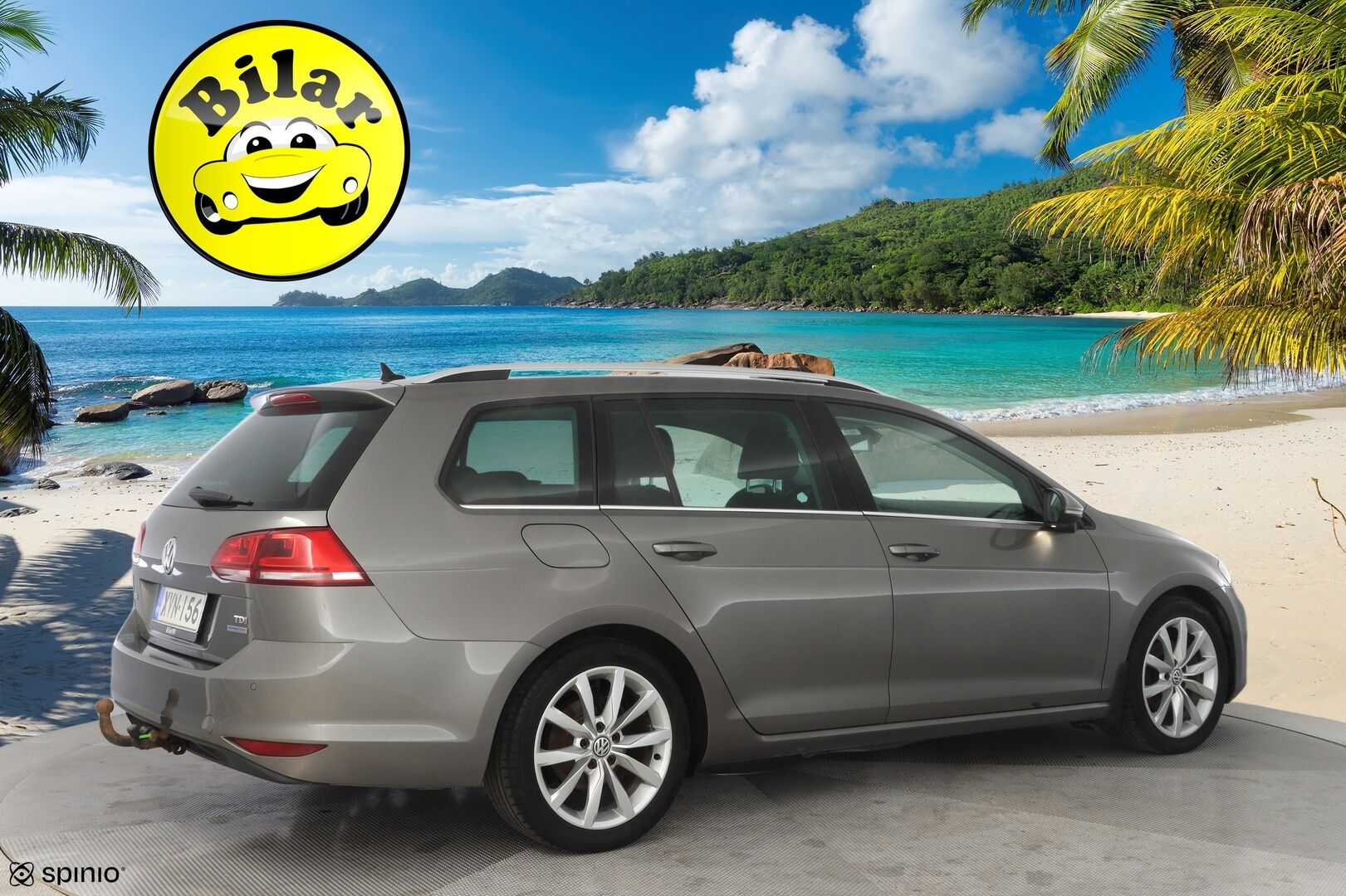 Volkswagen Golf 2014 Variant Highline 1,6 TDI 77 kW (105 hv) BlueMotion Technology DSG-automaatti - ACC | Webasto | Navi | Tutkat | Koukku | Juuri huollettu | Juuri katsaastettu | 2x renkaat aluvantein 