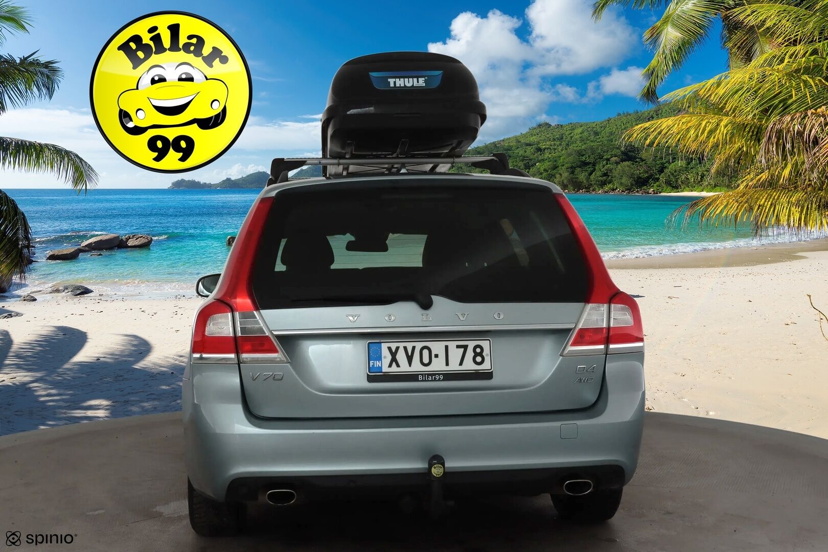 Volvo V70 2014 D4 AWD Business Edition aut * Vakkari / Koukku / Webasto / Puolinahat * - Merkkihuollettu / Suomi-auto / Kahdet renkaat