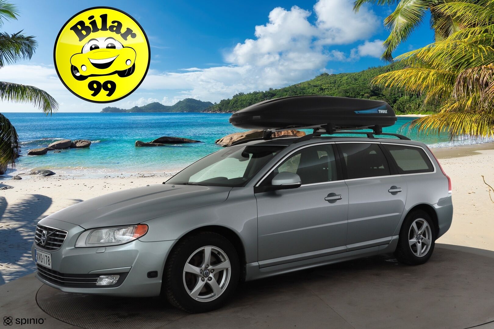 Volvo V70 2014 D4 AWD Business Edition aut * Vakkari / Koukku / Webasto / Puolinahat * - Merkkihuollettu / Suomi-auto / Kahdet renkaat