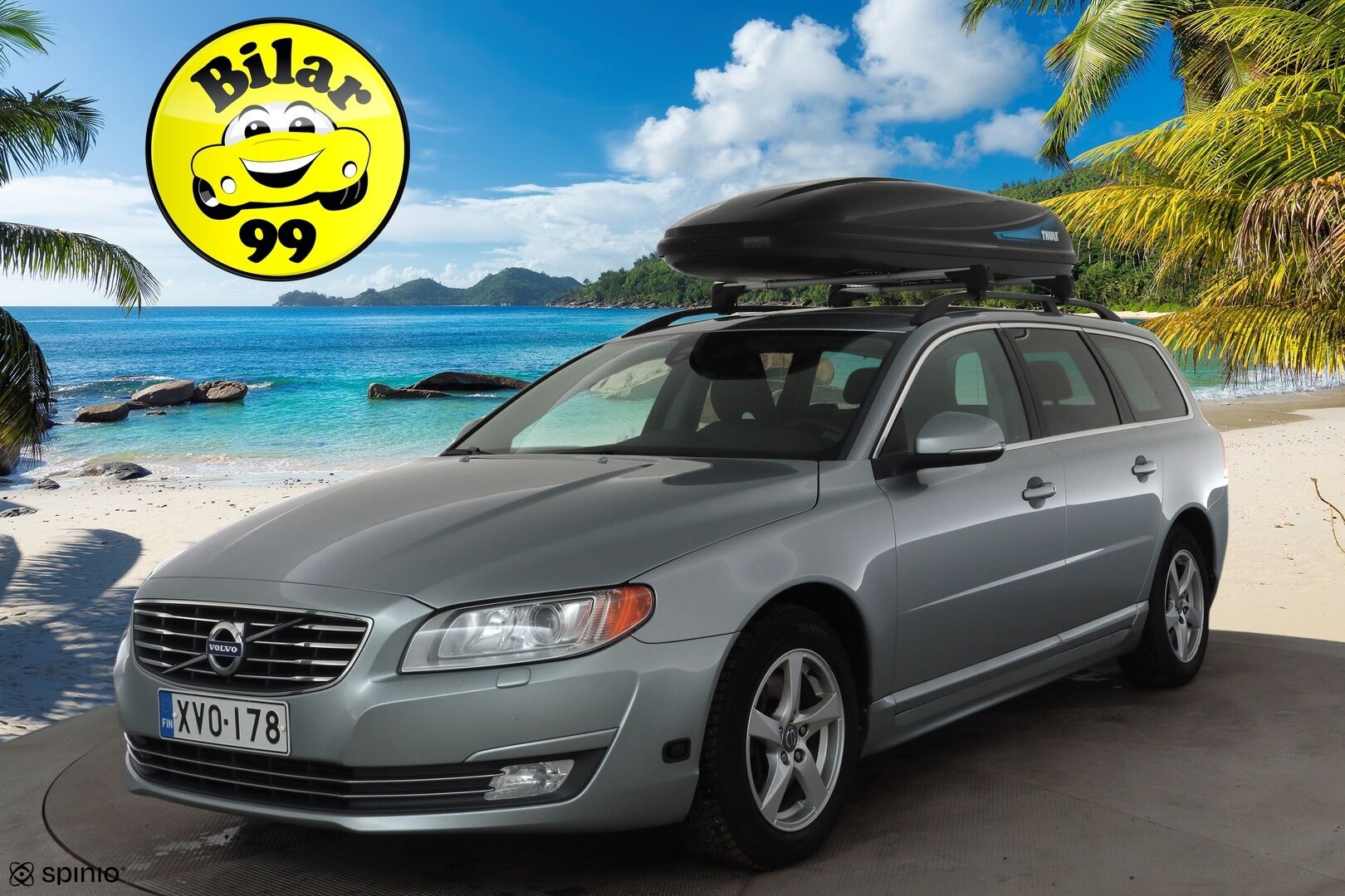 Volvo V70 2014 D4 AWD Business Edition aut * Vakkari / Koukku / Webasto / Puolinahat * - Merkkihuollettu / Suomi-auto / Kahdet renkaat